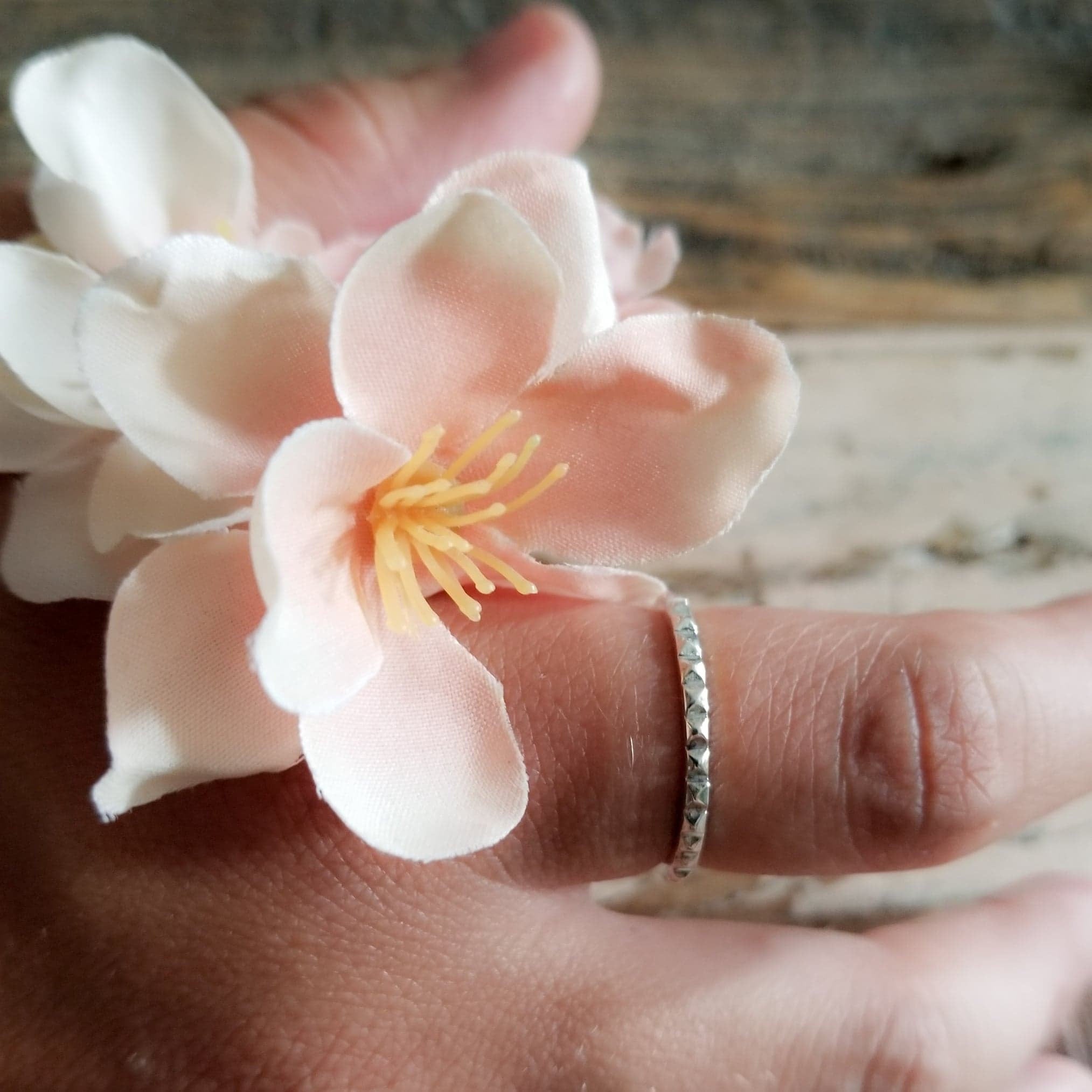 Studded Thin Ring-Ring-Inchoo Bijoux-Inchoo Bijoux