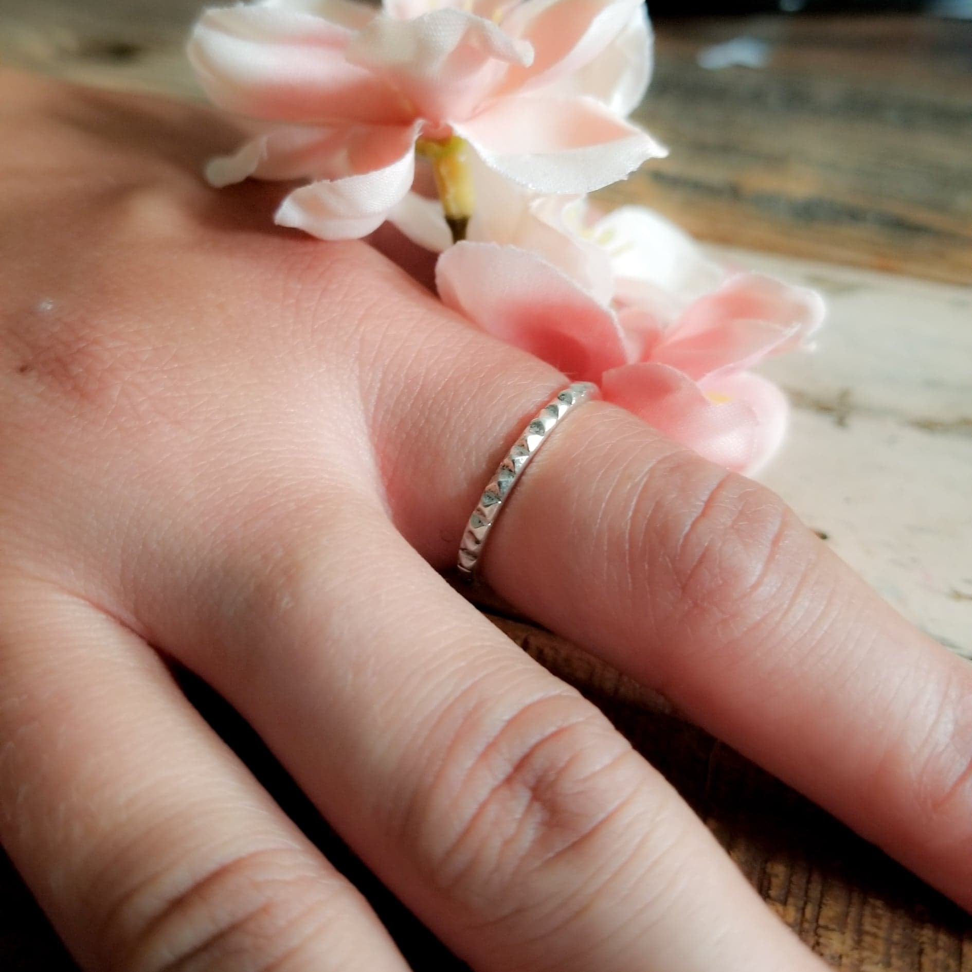 Studded Thin Ring-Ring-Inchoo Bijoux-Inchoo Bijoux