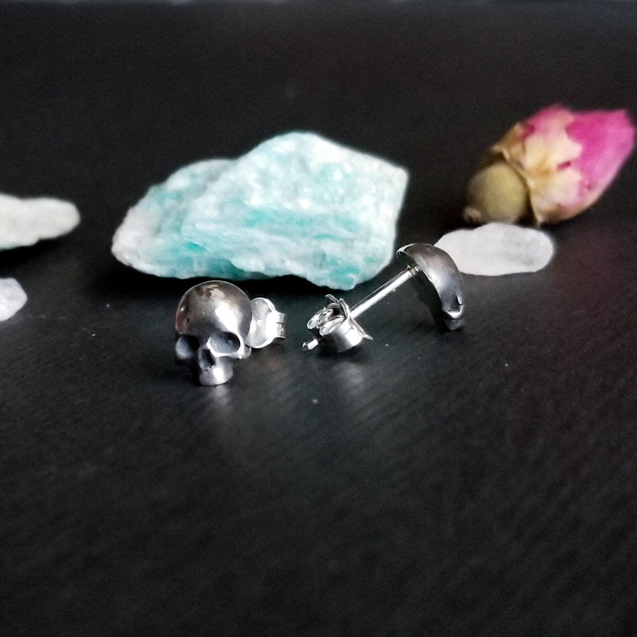 Small Skull Earrings - Inchoo Bijoux