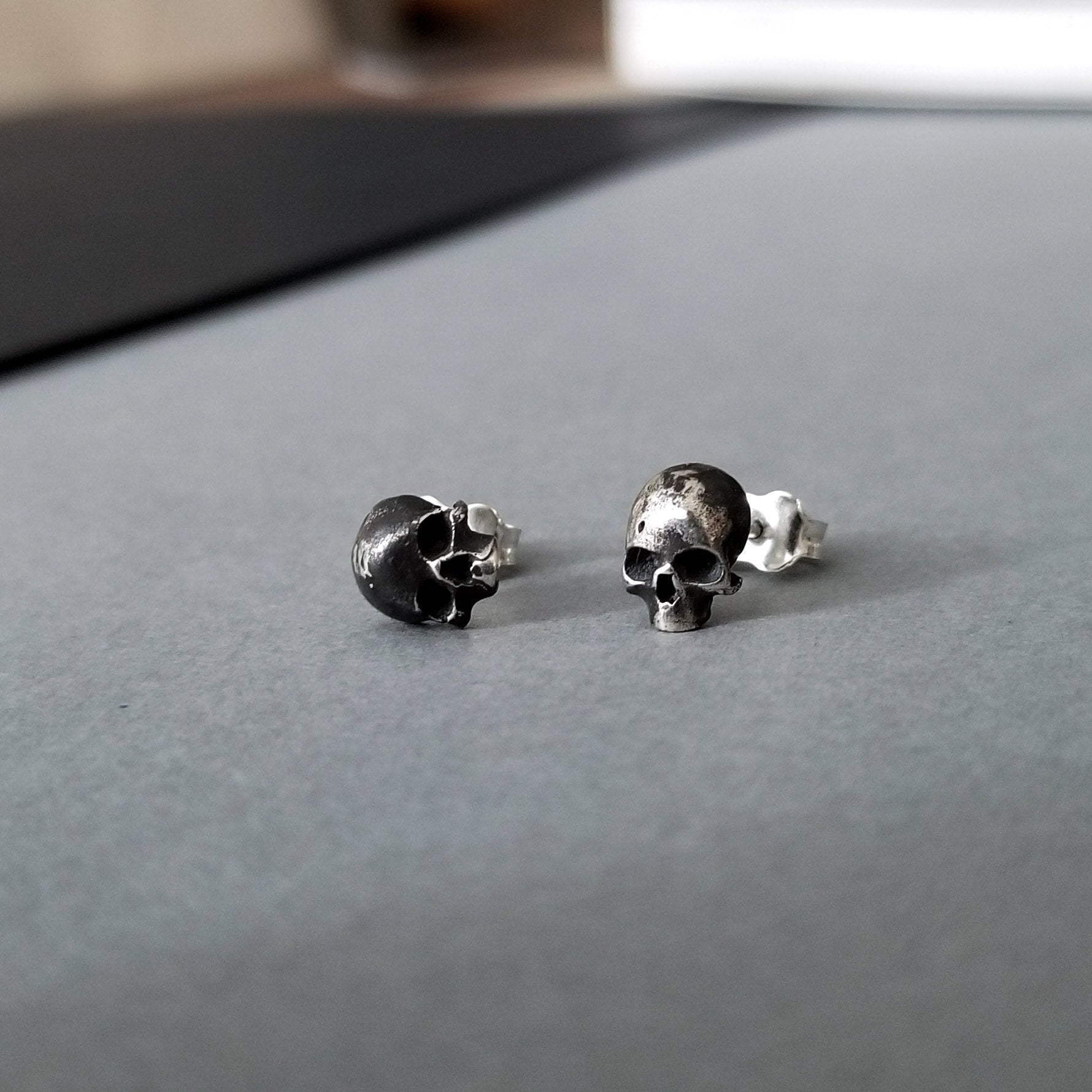 Small Skull Earrings - Inchoo Bijoux