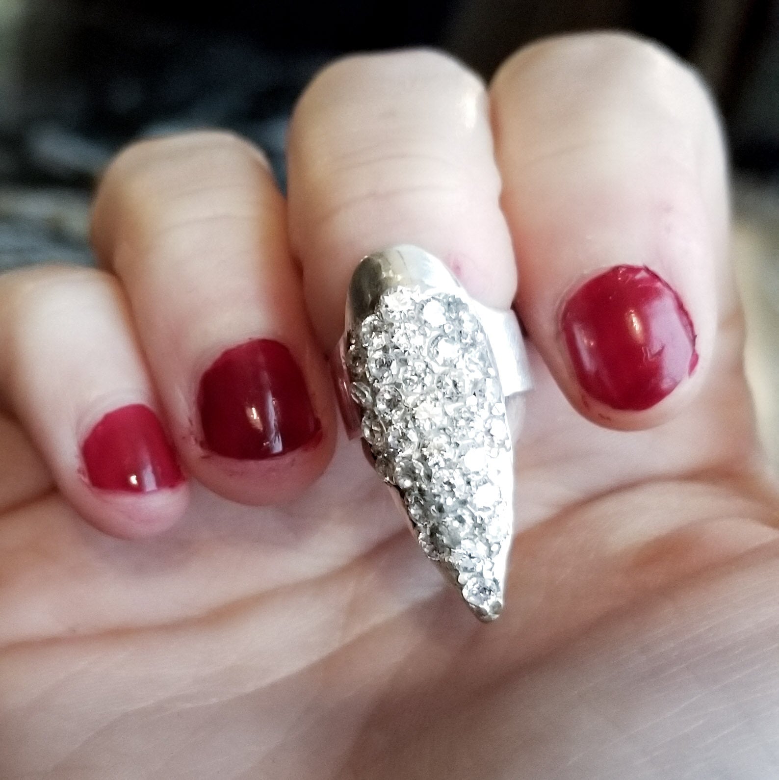 Glamorous Stiletto Claw Midi Ring - Inchoo Bijoux