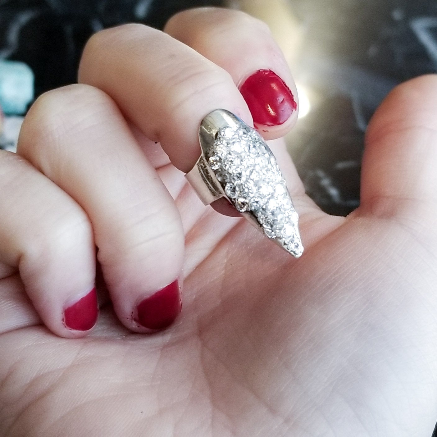 Glamorous Stiletto Claw Midi Ring - Inchoo Bijoux