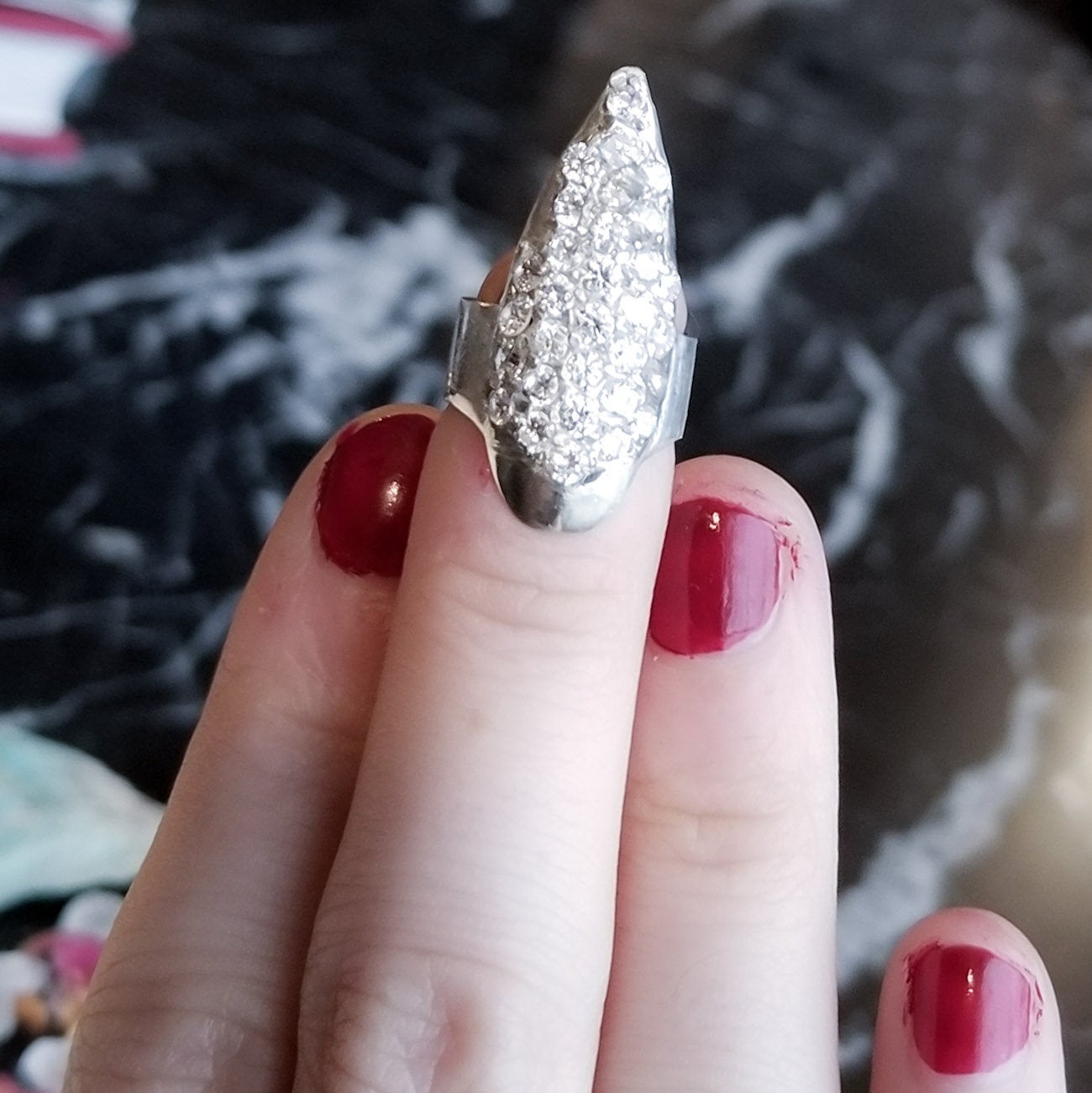 Glamorous Stiletto Claw Midi Ring - Inchoo Bijoux