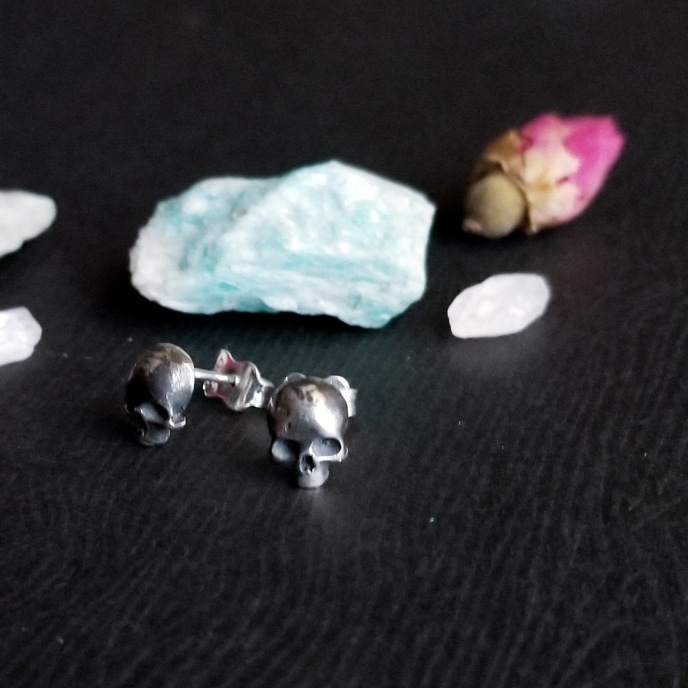 Small Skull Earrings - Inchoo Bijoux