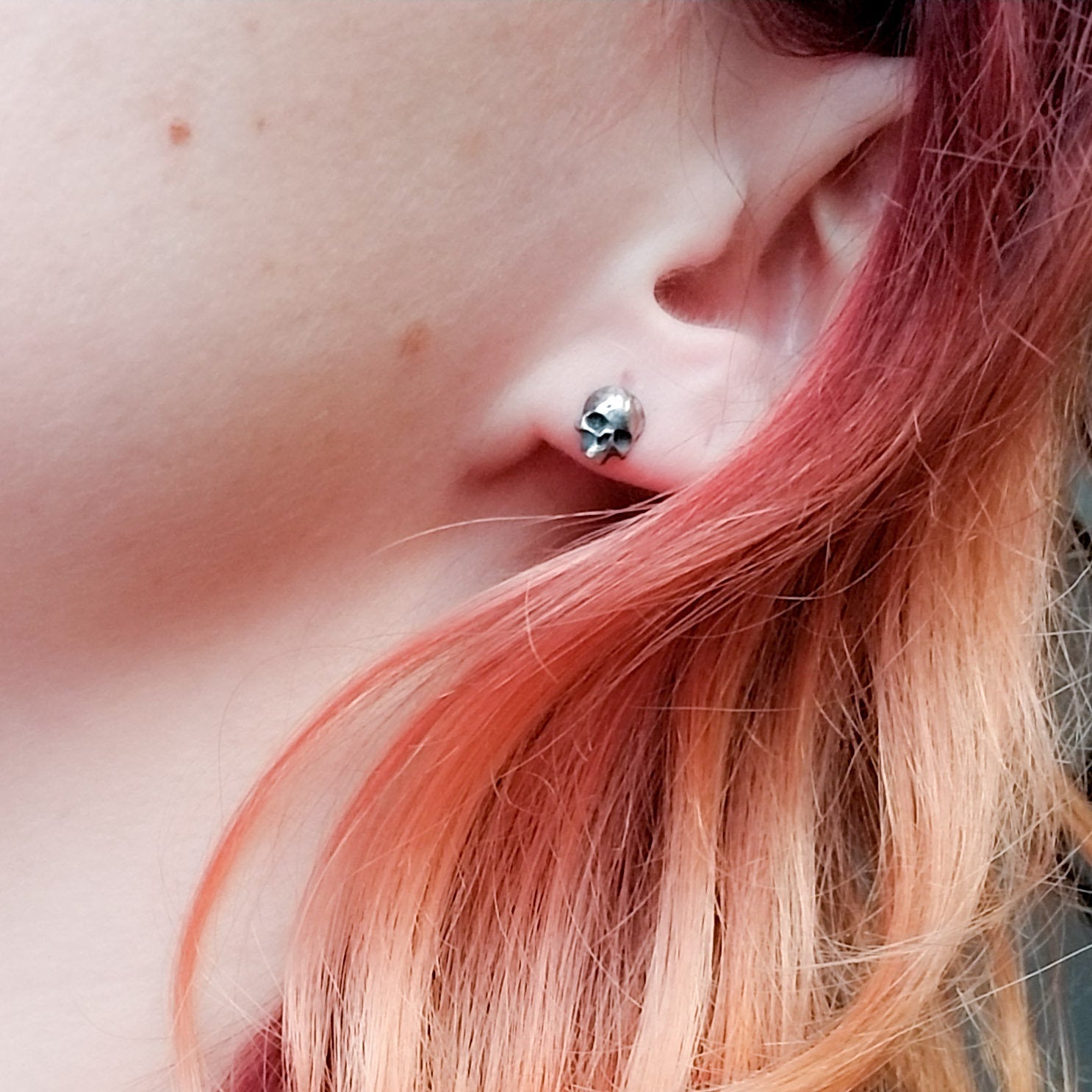 Small Skull Earrings - Inchoo Bijoux