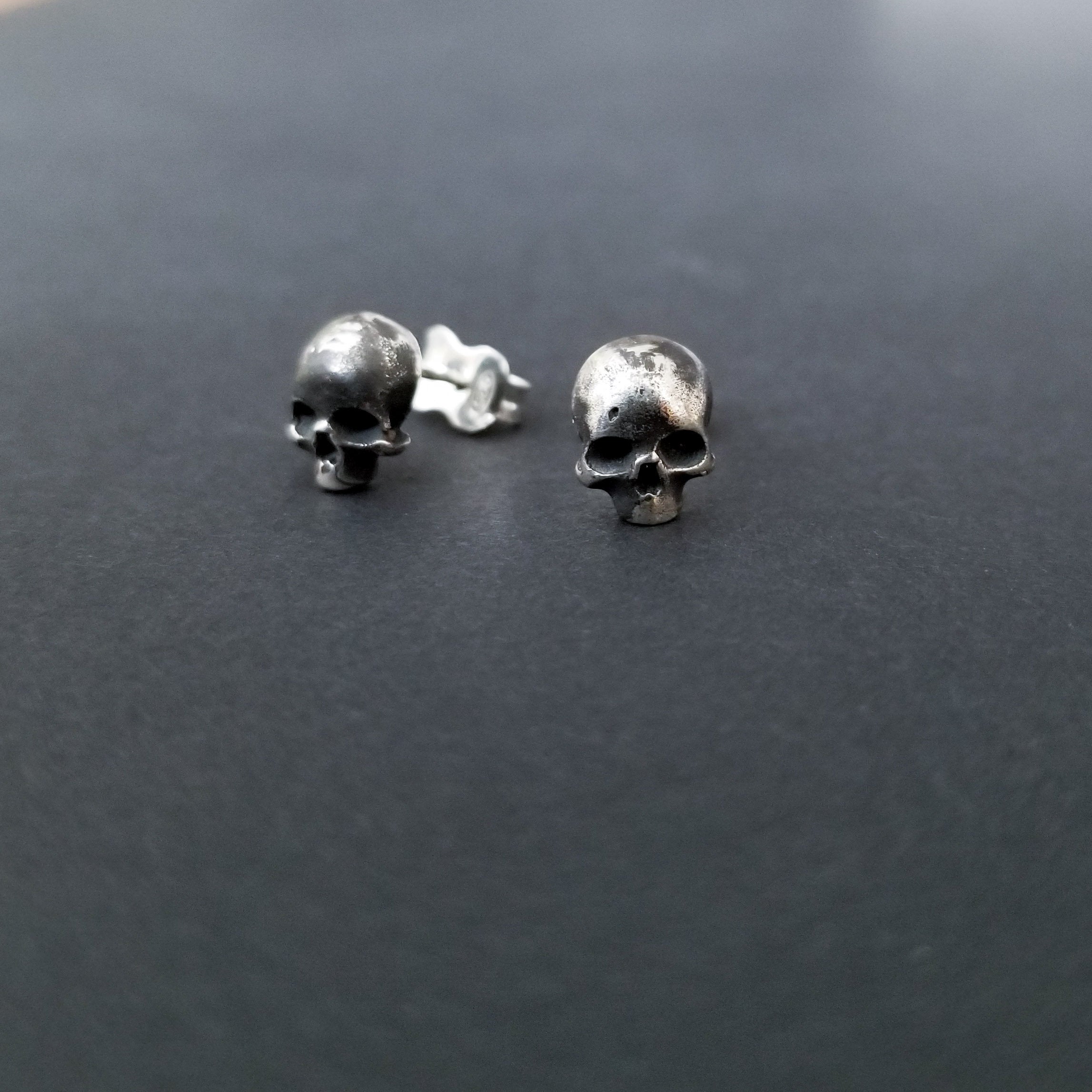 Small Skull Earrings - Inchoo Bijoux