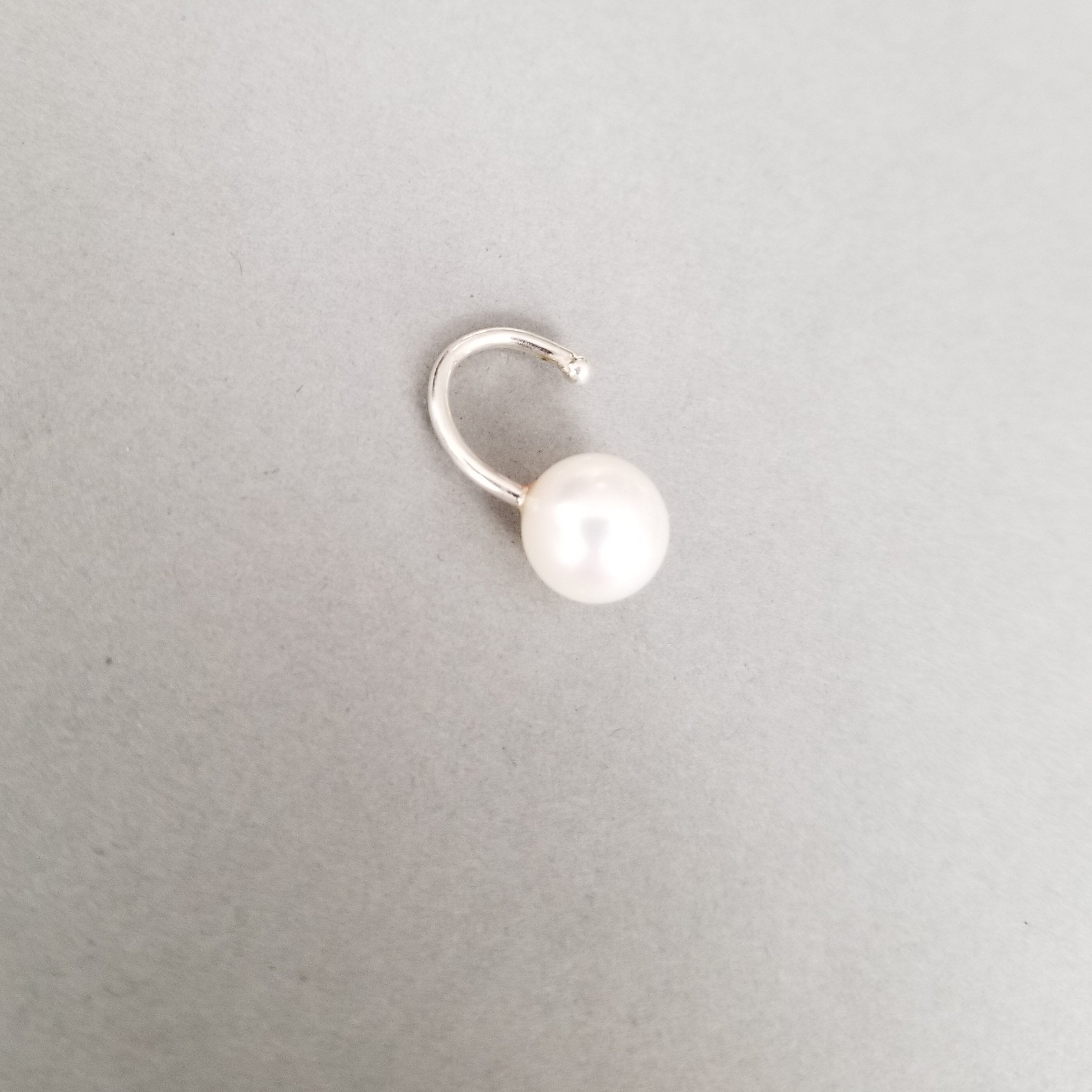 Pearl Fake Lip Ring - Inchoo Bijoux