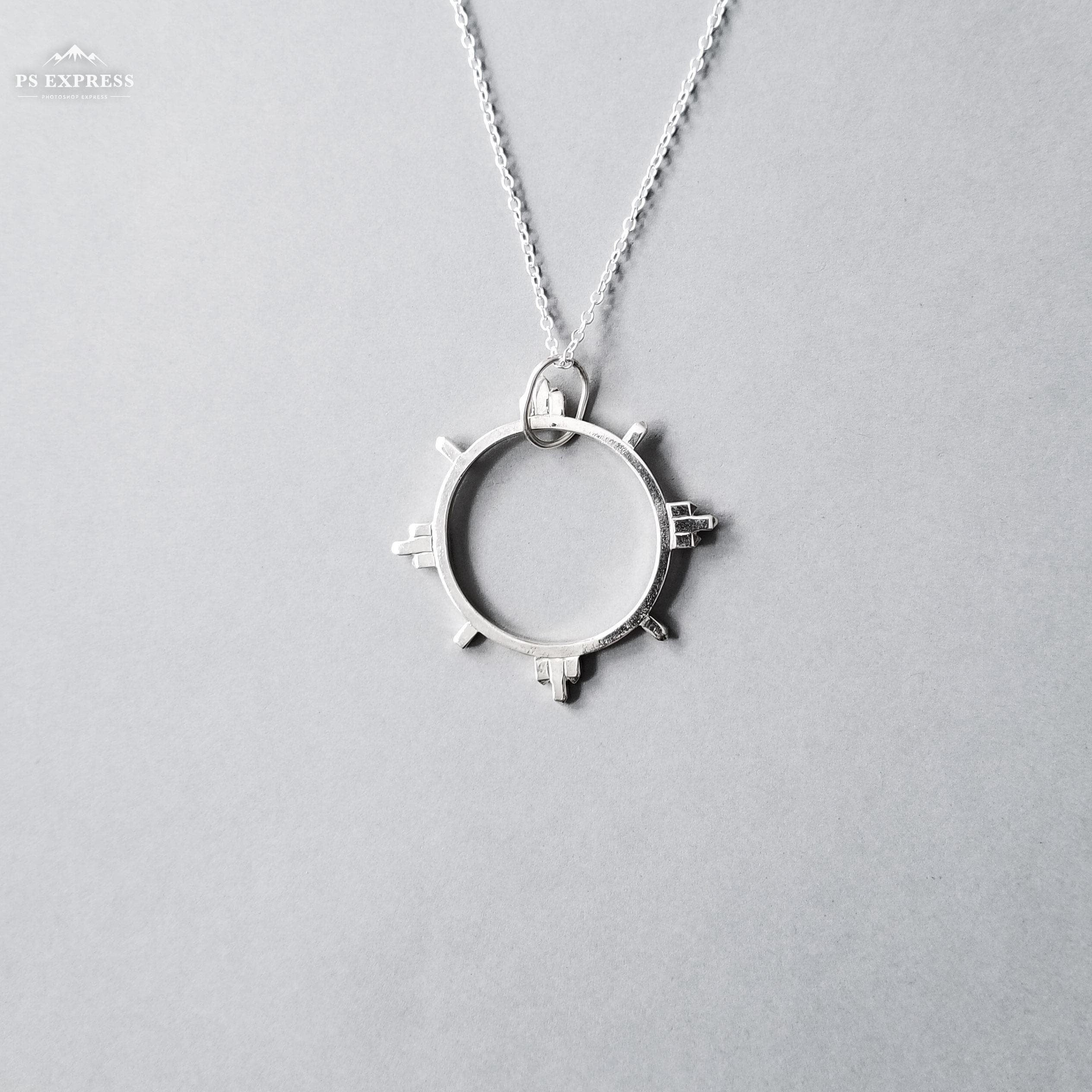 Silver Celestial Pendant - Inchoo Bijoux
