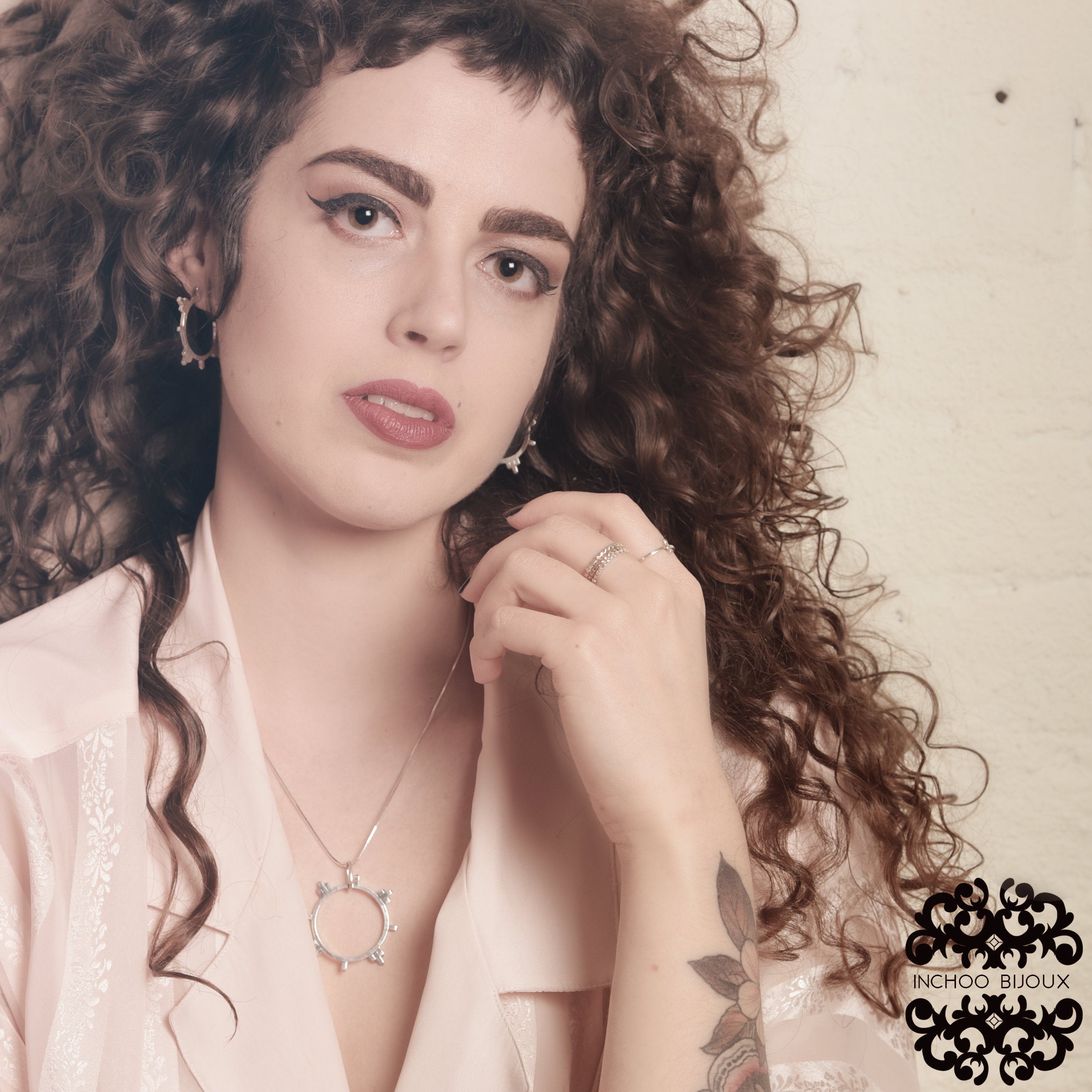 Celestial Open Hoop Earrings - Inchoo Bijoux