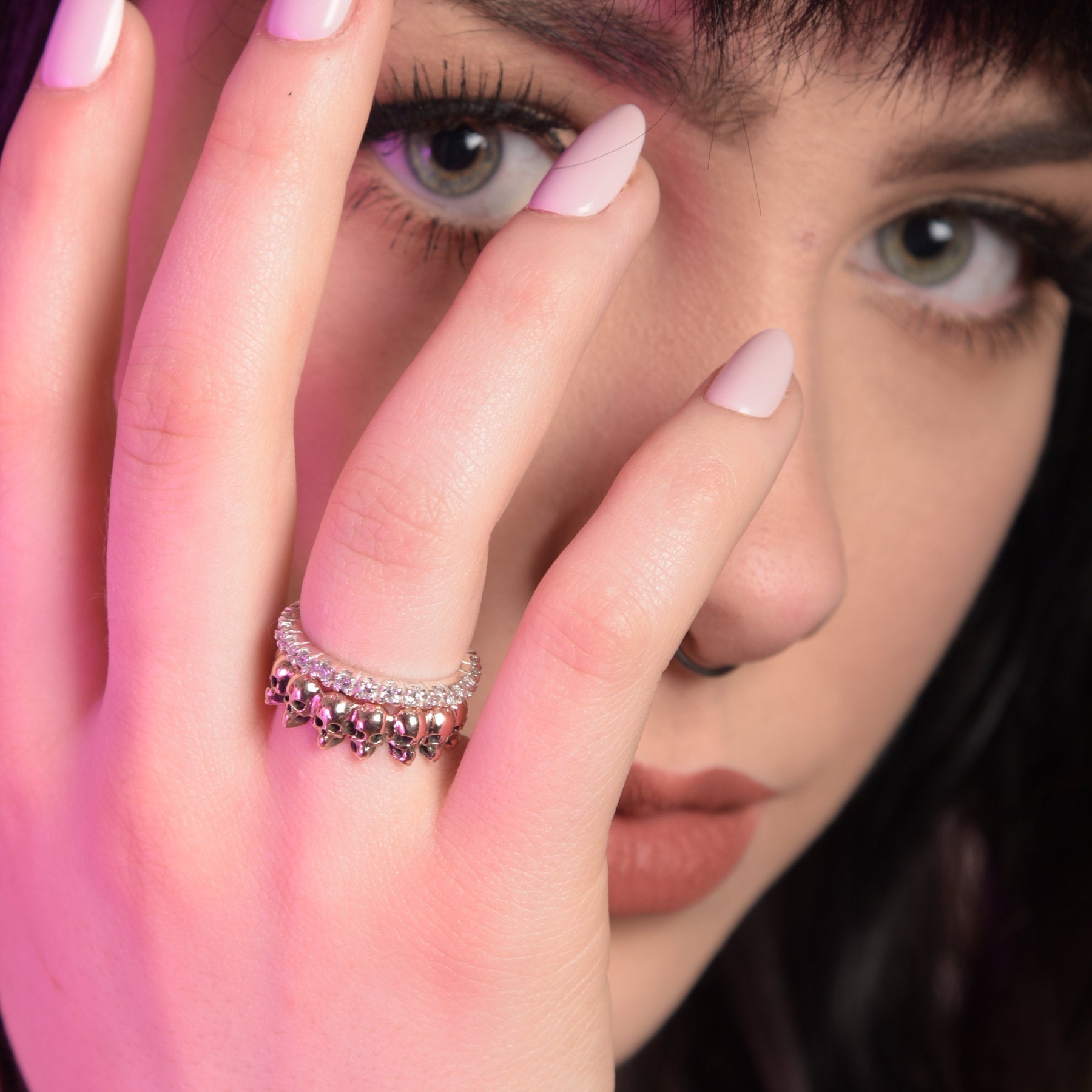 Eternity Wedding Ring 2mm-Ring-Inchoo Bijoux-Inchoo Bijoux
