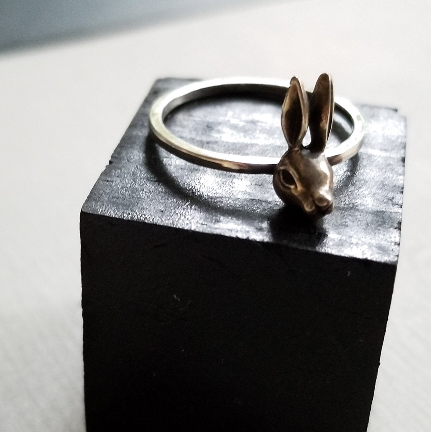 Silver Bunny Ring - Inchoo Bijoux