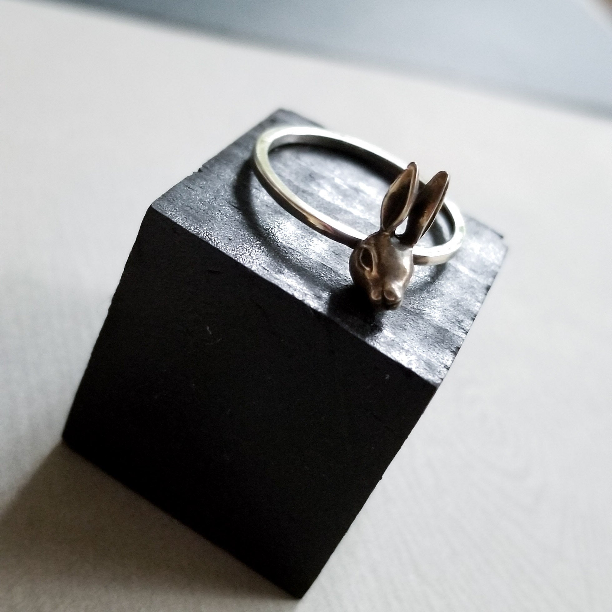 Silver Bunny Ring - Inchoo Bijoux