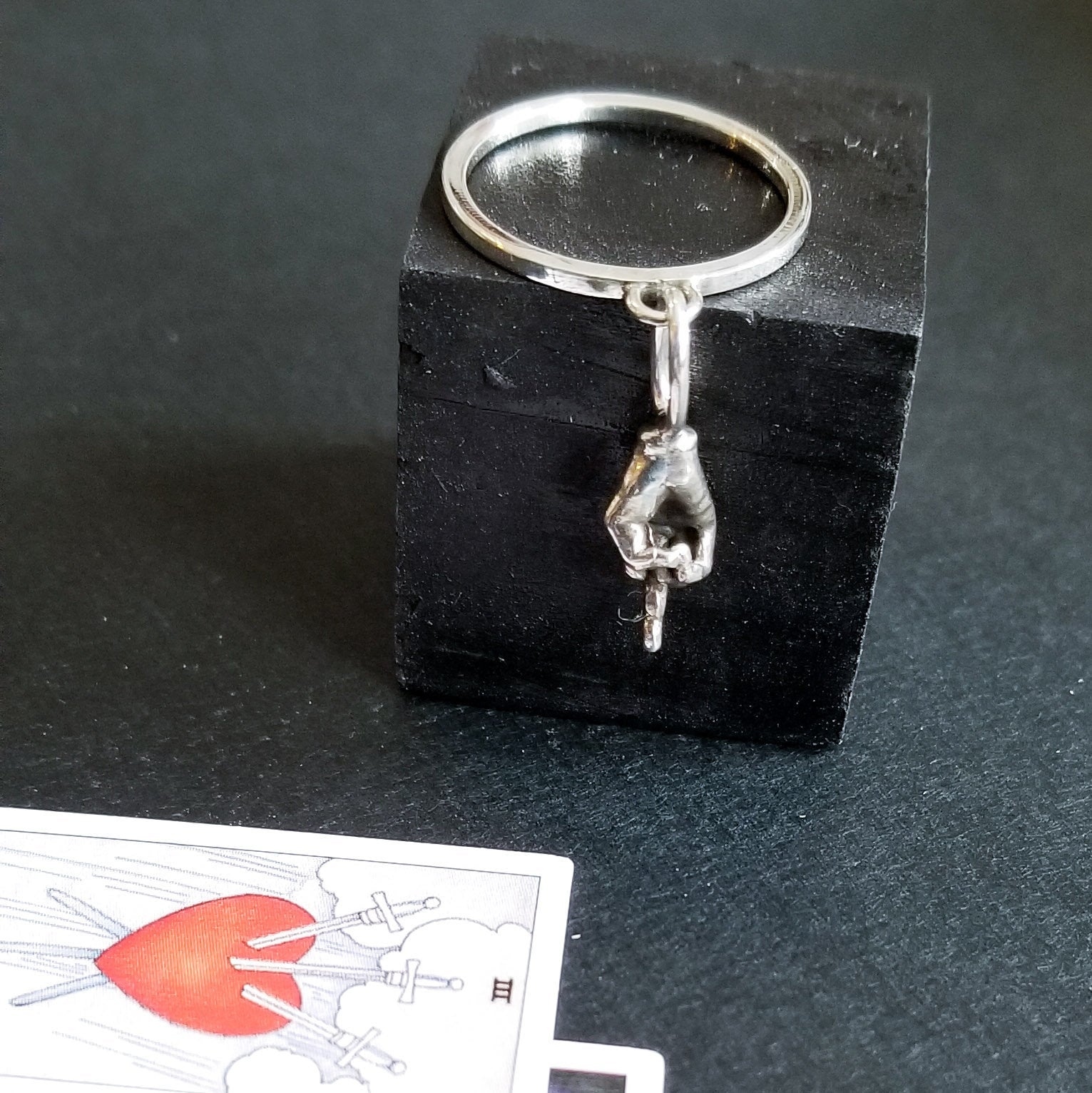 Flying Fuck Ring - Middle Finger - Inchoo Bijoux