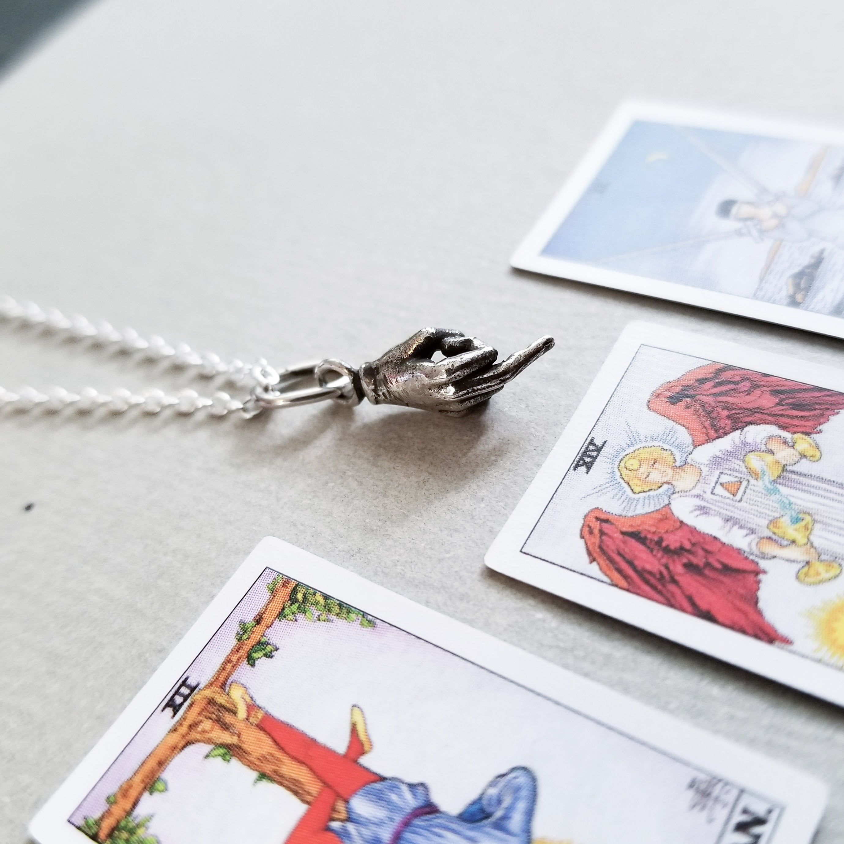 Middle Finger Pendant - Inchoo Bijoux