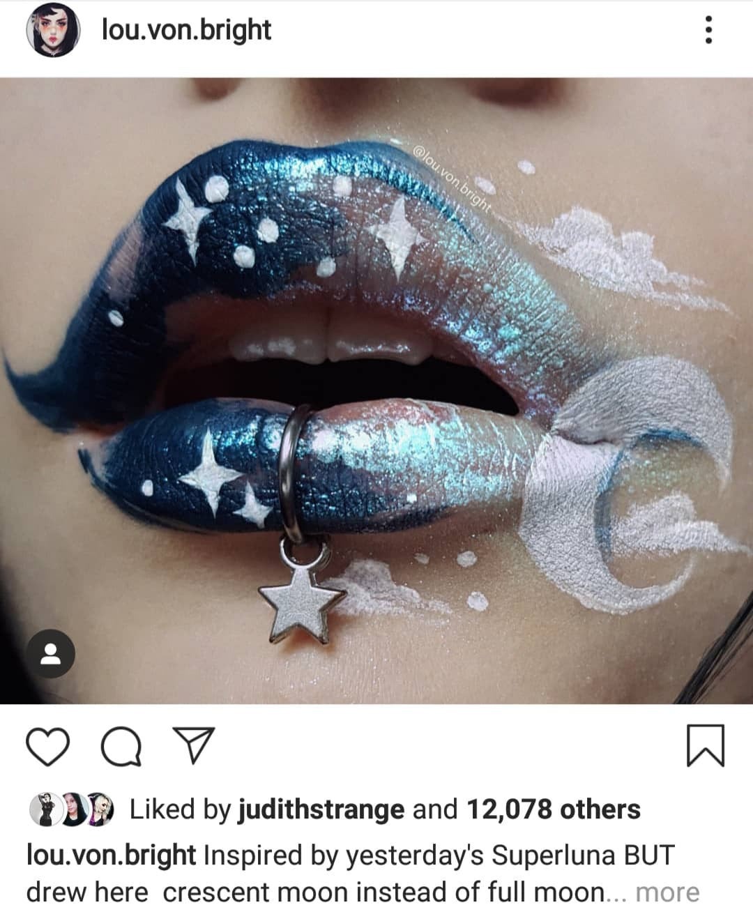 Star Lip Ring, Fake Lip Ring-Lip Ring-Inchoo Bijoux-Inchoo Bijoux