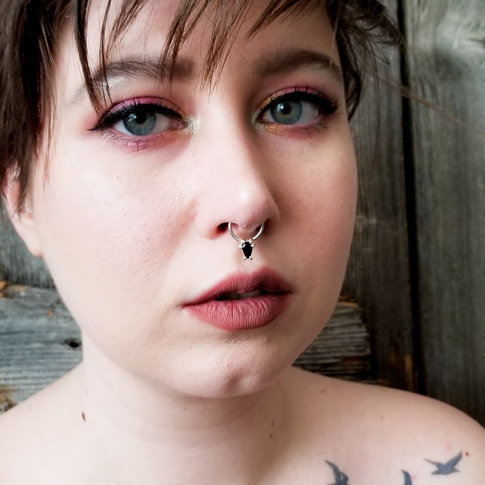 Black Coffin Septum - Inchoo Bijoux