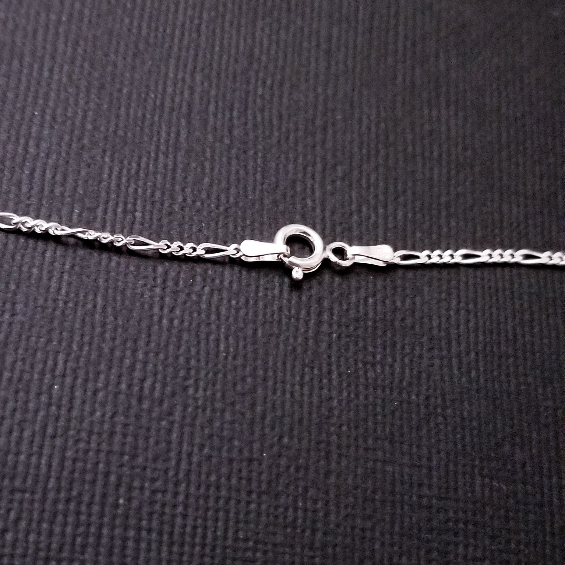 Sterling Silver Figaro 1,8mm Chain - Inchoo Bijoux