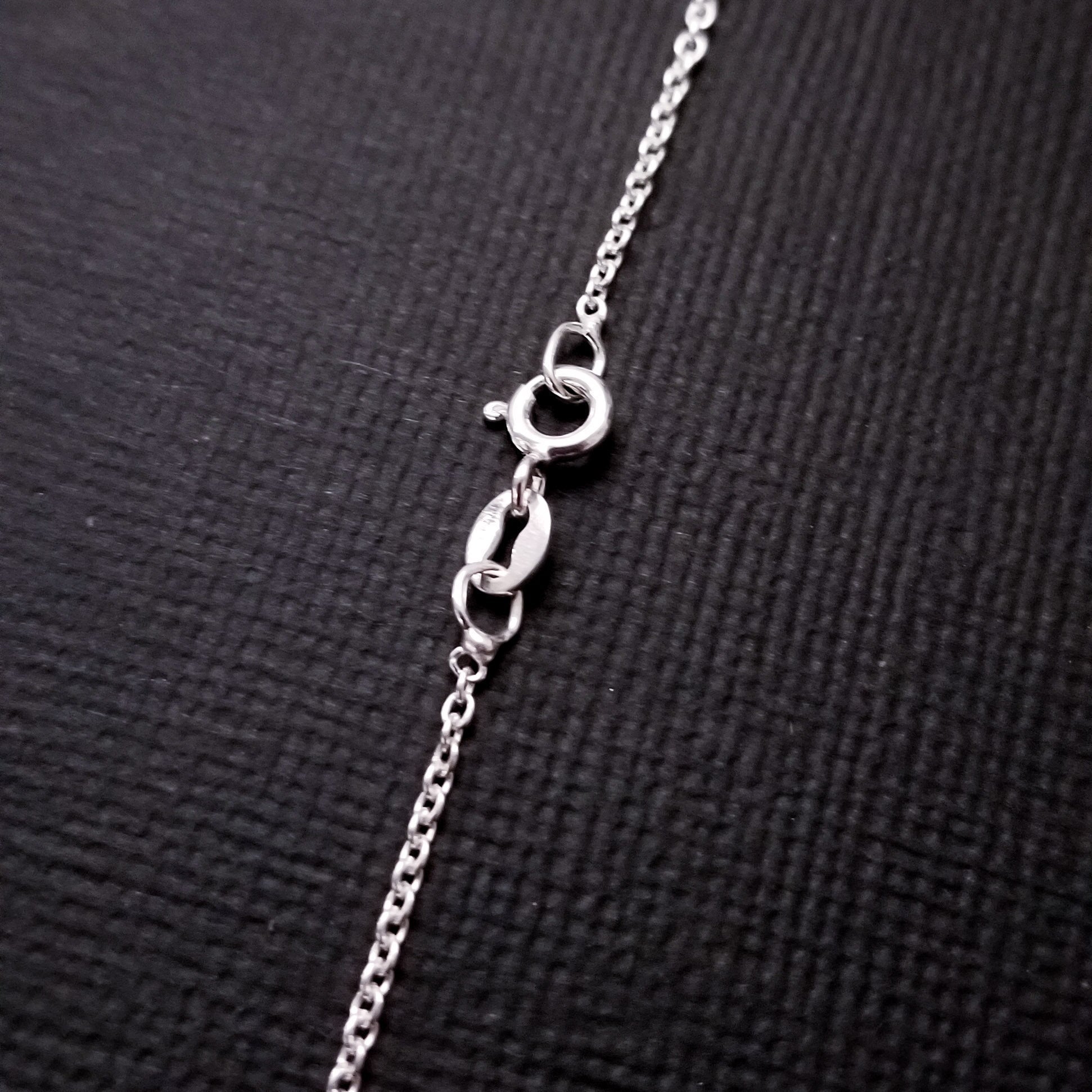 Sterling Silver 1mm Cable Style Chain - Inchoo Bijoux