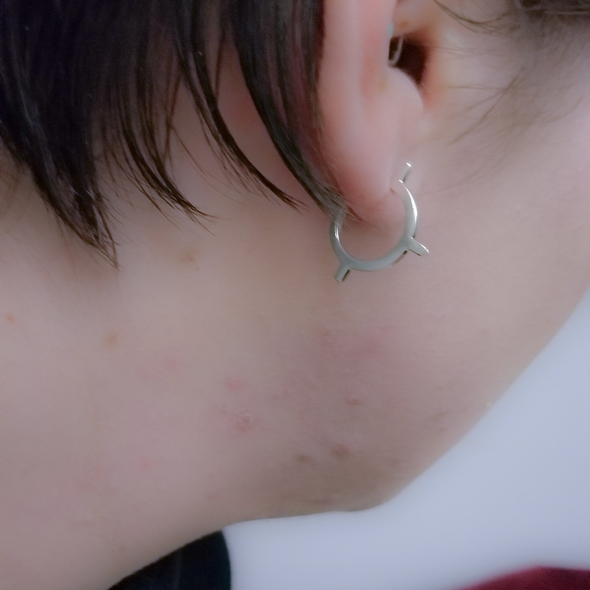 Small Celestial Hoop Earrings - Inchoo Bijoux