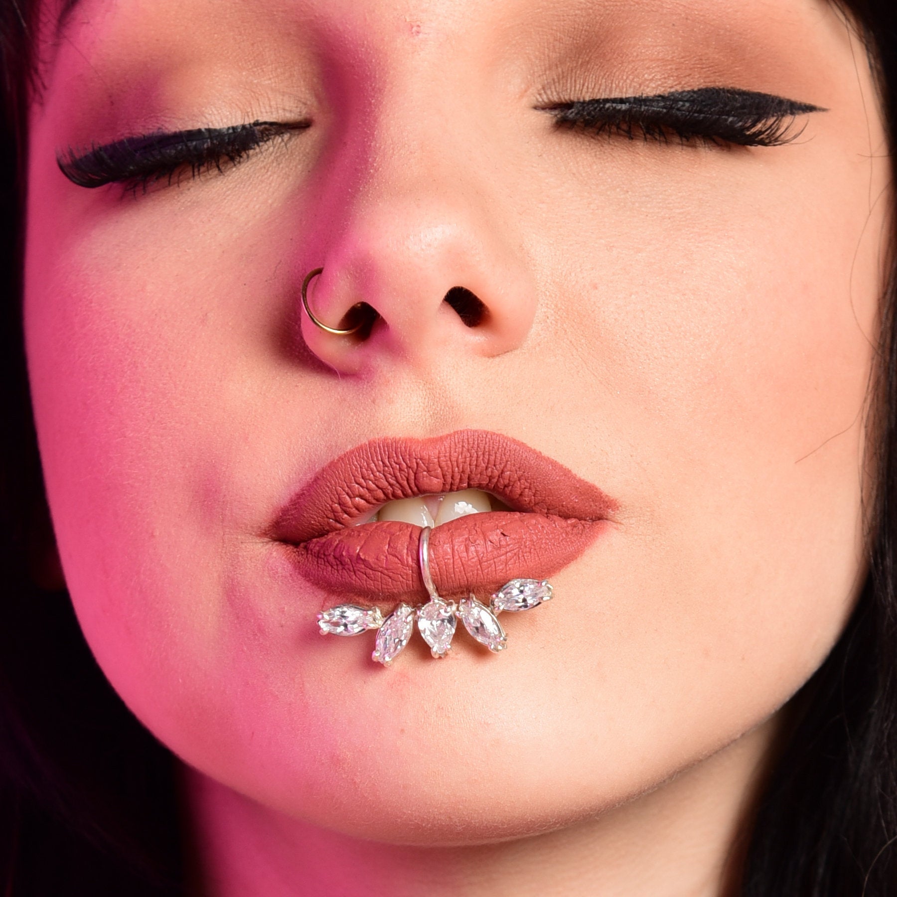 Statement Lip Jewelry-Lip Ring-Inchoo Bijoux-Inchoo Bijoux