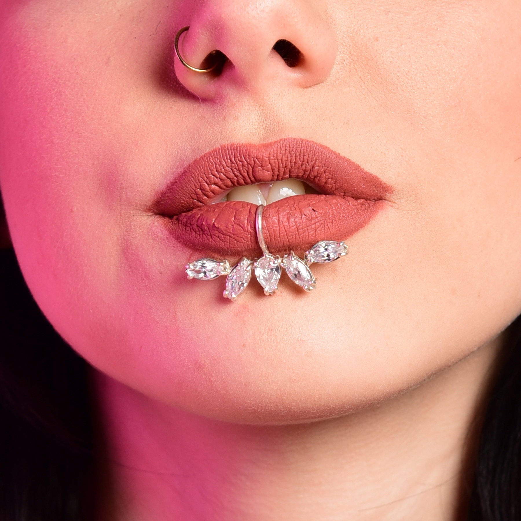 Statement Lip Jewelry - Inchoo Bijoux