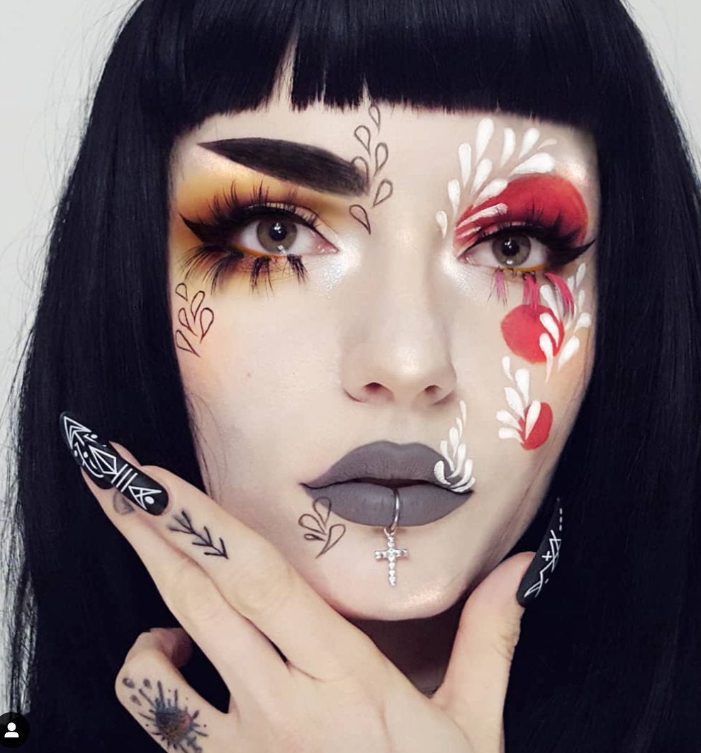 Dangling Studded Cross Lip Ring-Lip Ring-Inchoo Bijoux-Inchoo Bijoux