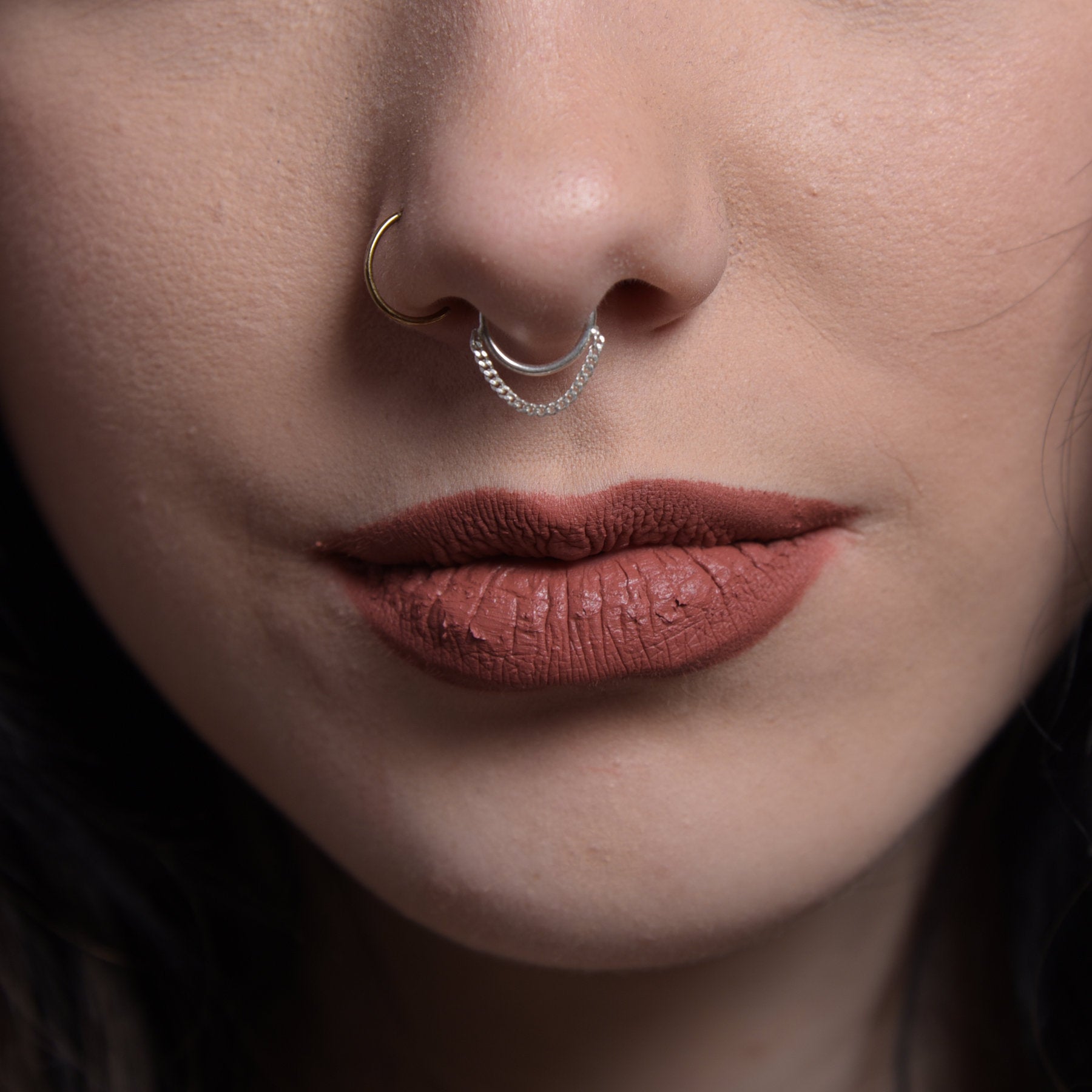 Minimal Chain Septum - Inchoo Bijoux