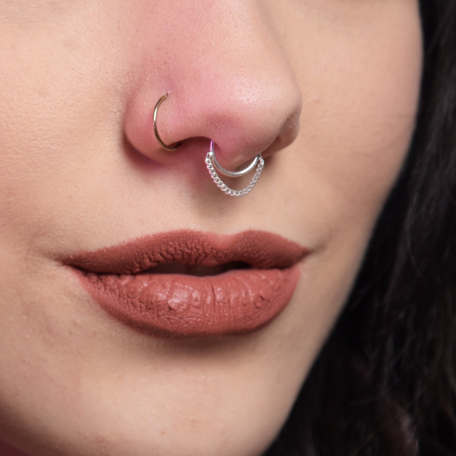 Minimal Chain Septum - Inchoo Bijoux