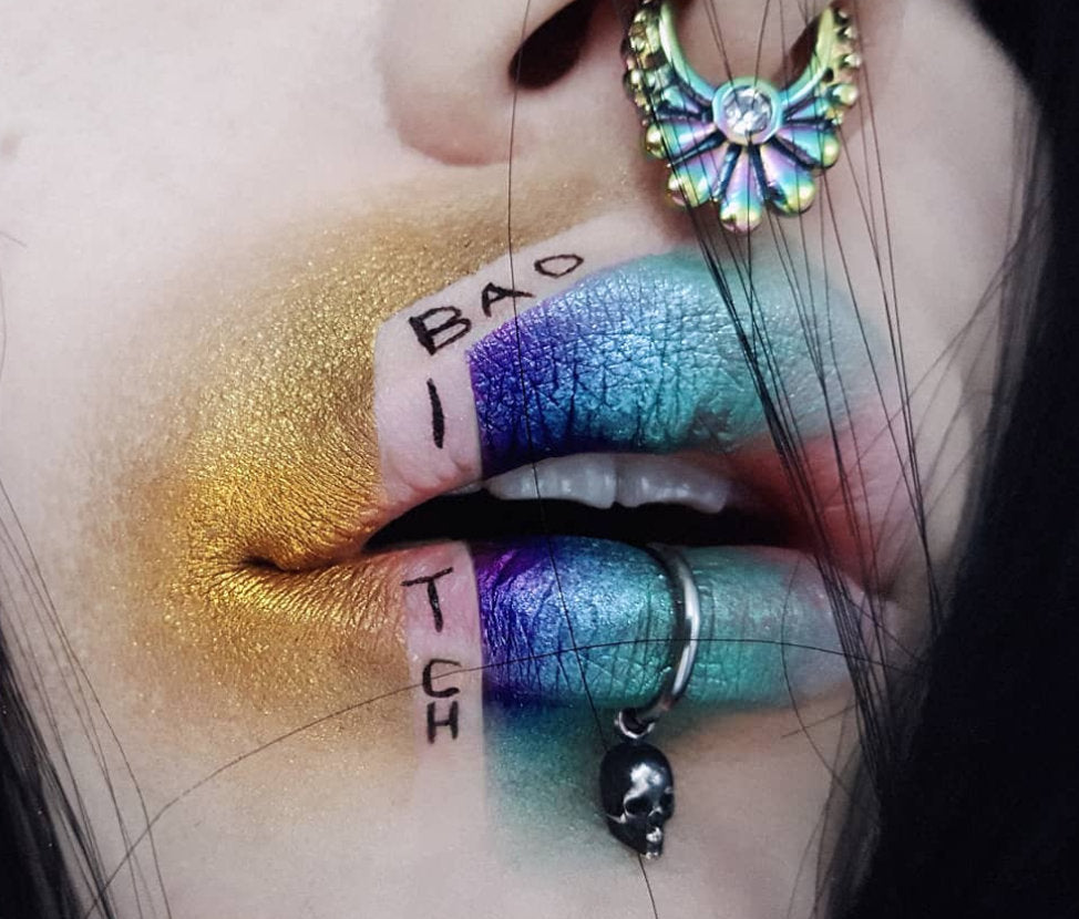 Dangling Skull Fake Lip Ring-Lip Ring-Inchoo Bijoux-Inchoo Bijoux