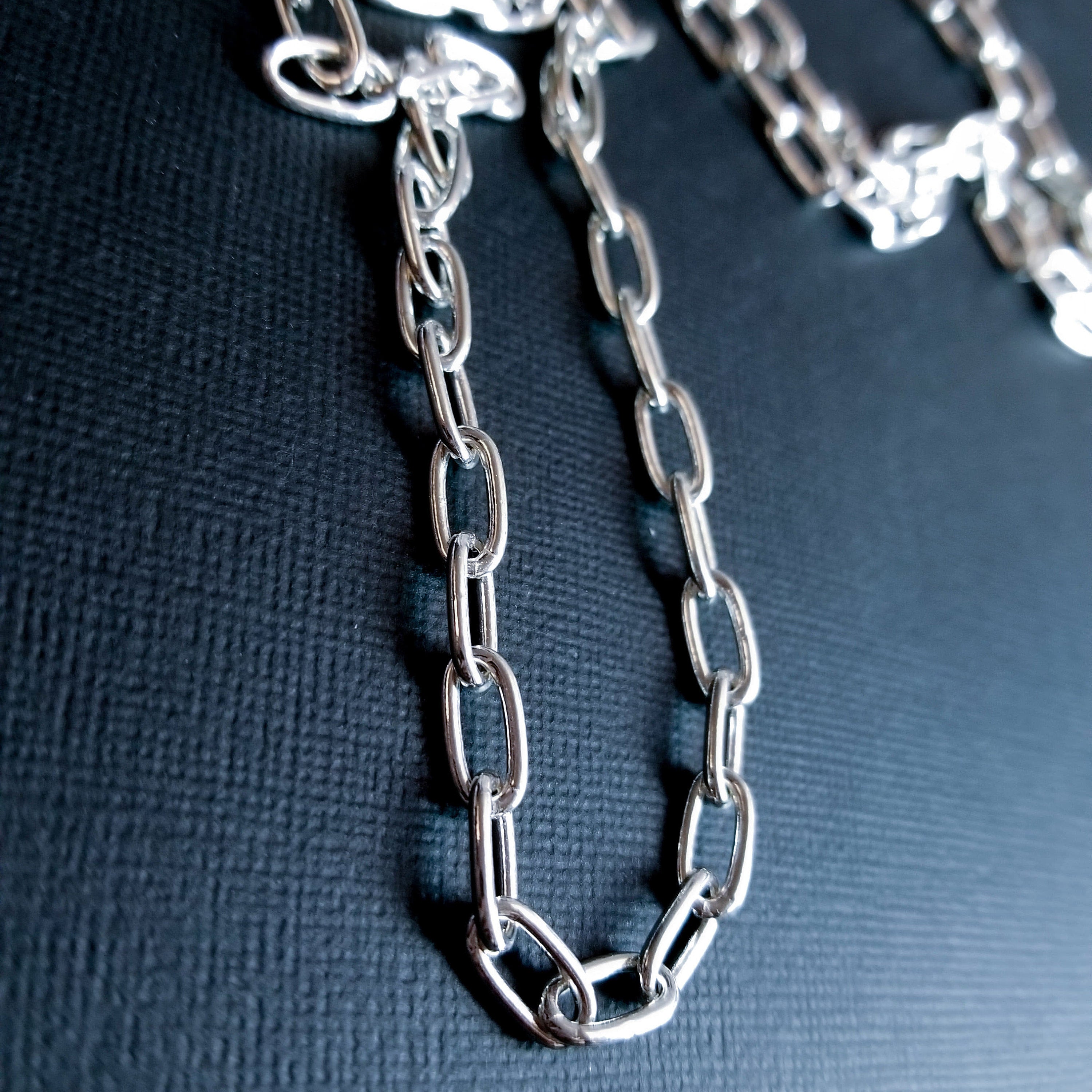Massive Sterling Silver 6mm Cable Chain - Inchoo Bijoux