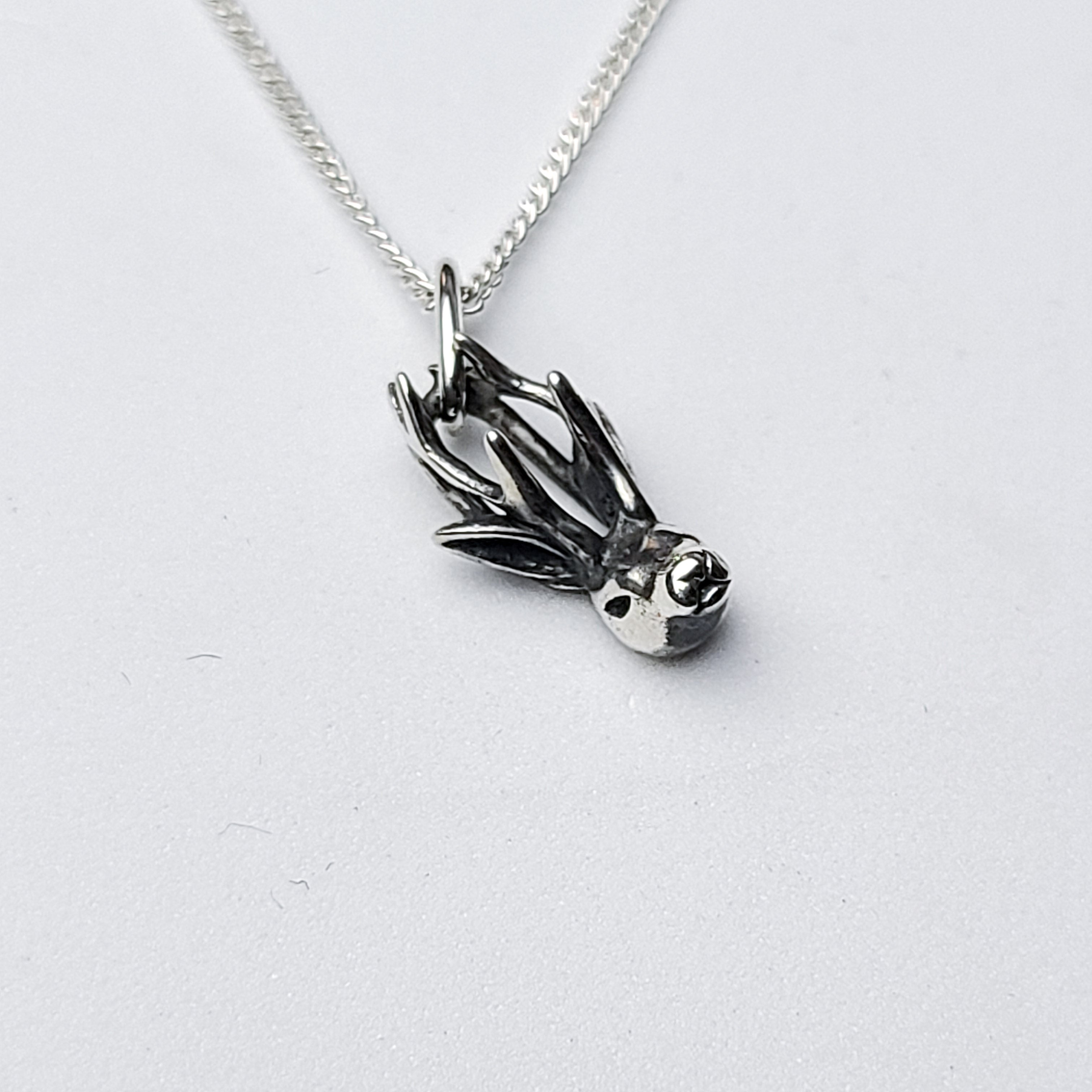 Silver Jackalope Pendant - Inchoo Bijoux