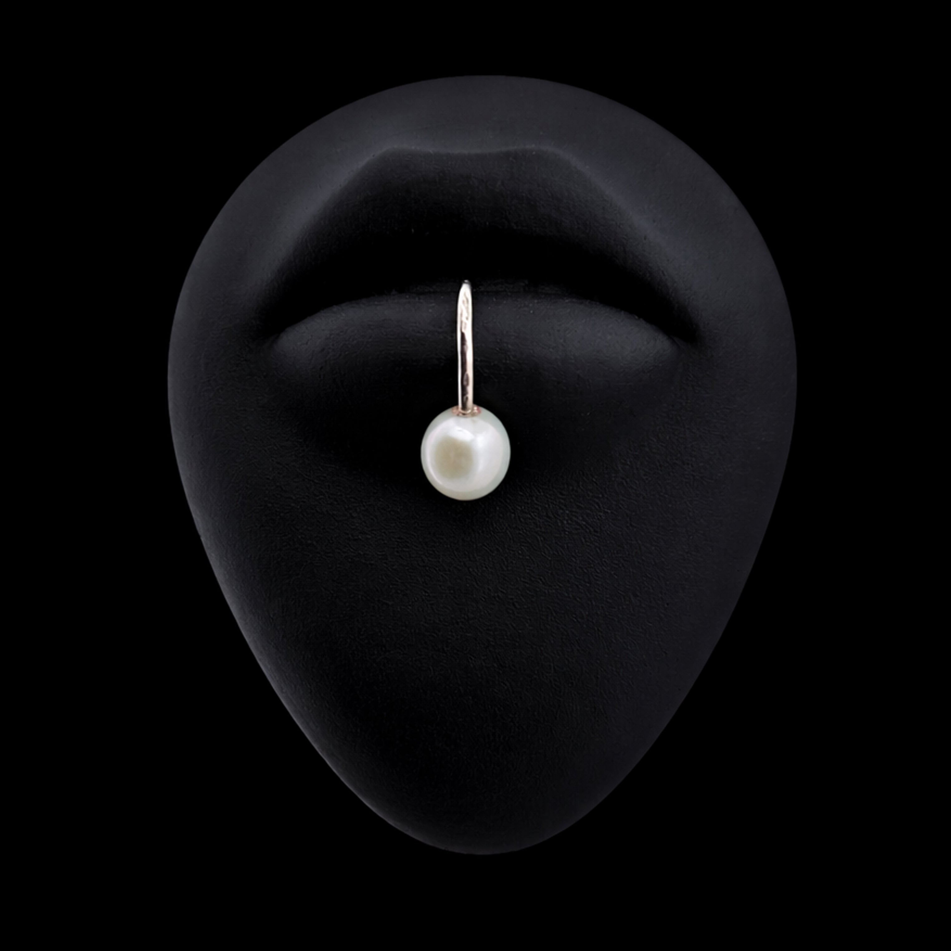 Pearl Fake Lip Ring - Inchoo Bijoux