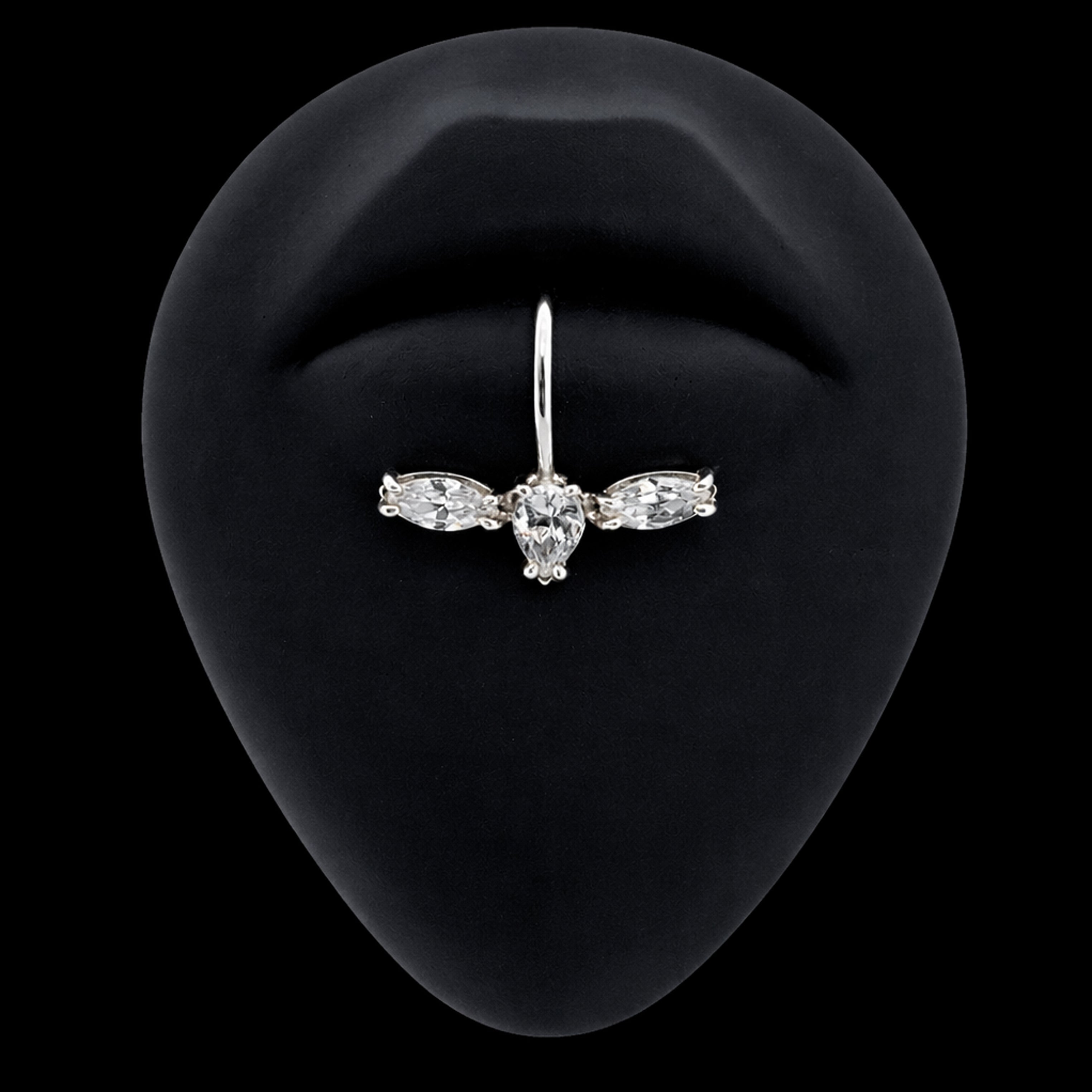 Butterfly Fake Lip Ring - Inchoo Bijoux