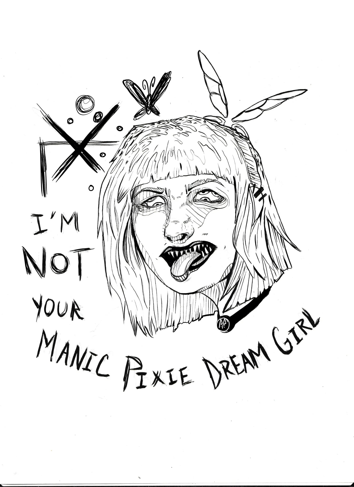 Imprime - Manic pixie dream girl - Print