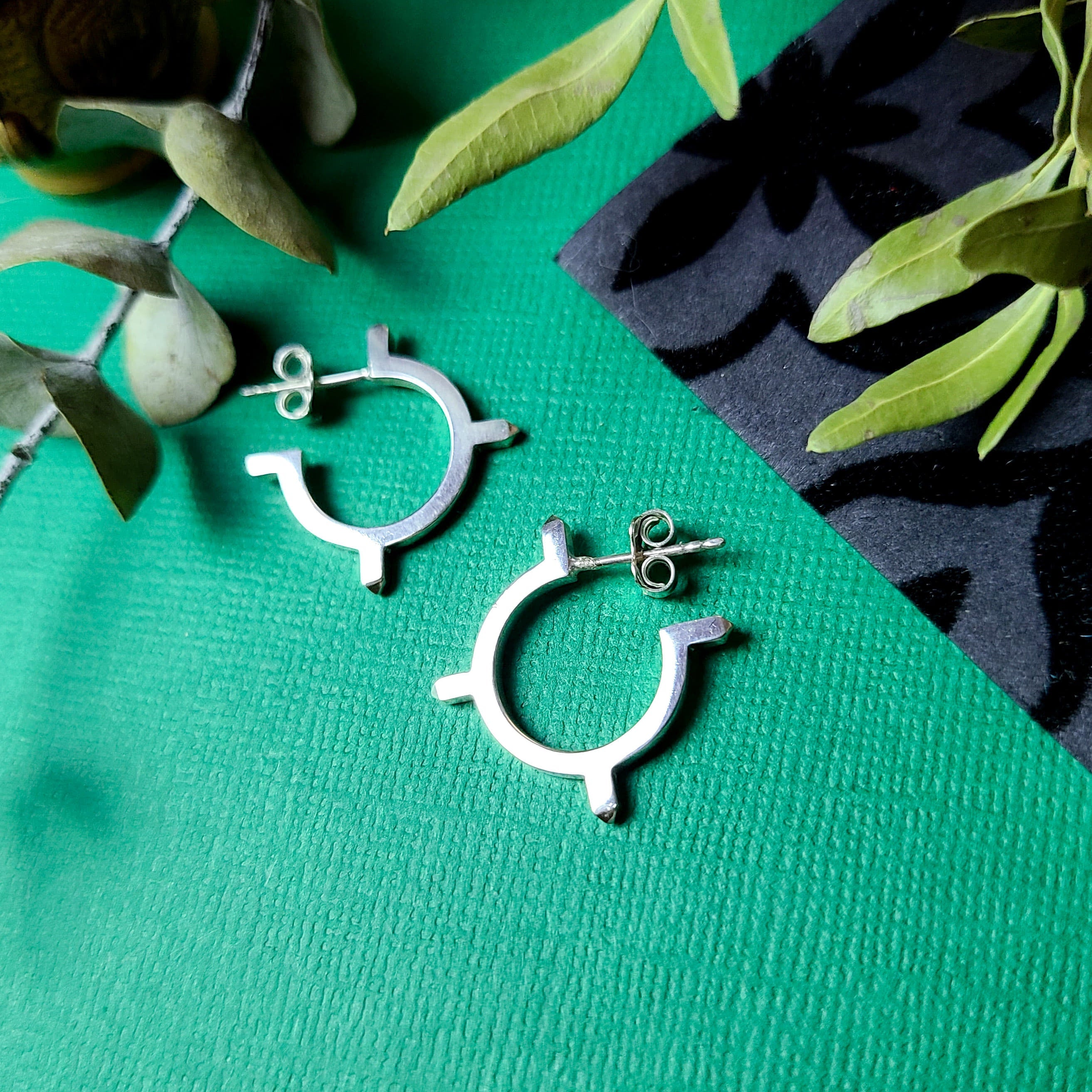 Small Celestial Hoop Earrings - Inchoo Bijoux