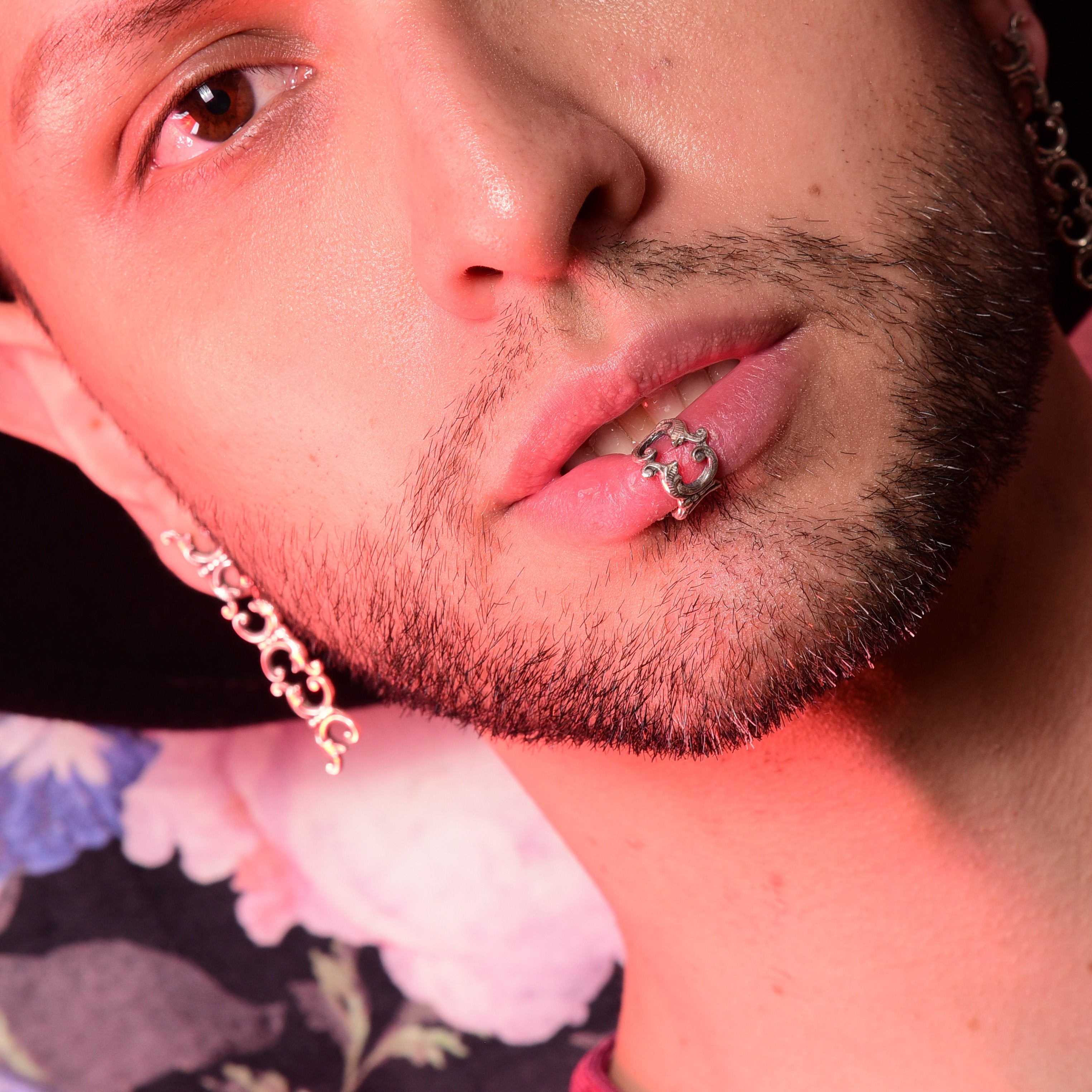 Ornate Baroque Lip Cuff - Ear Cuff - Inchoo Bijoux