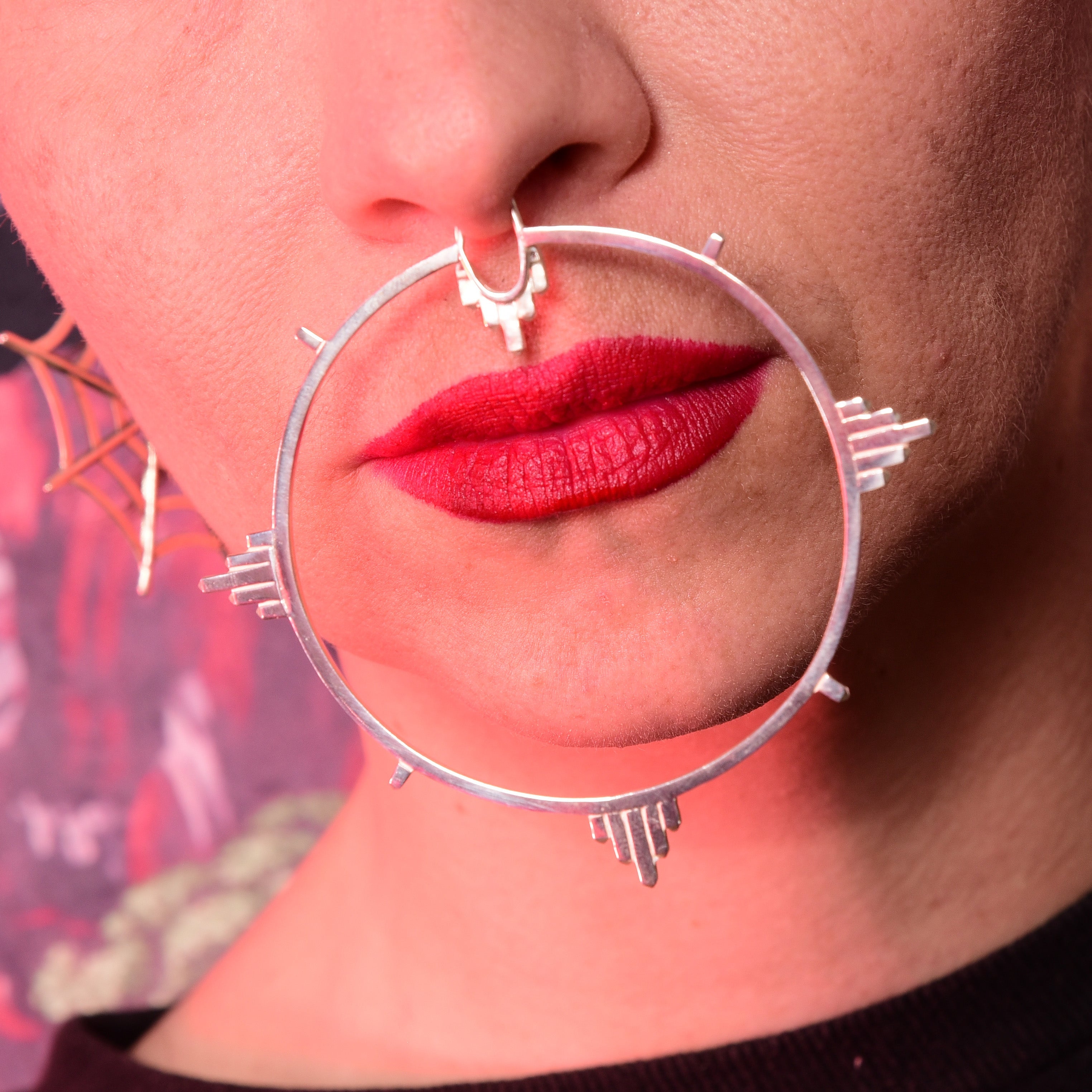 Big Celestial Hoop Septum Ring
