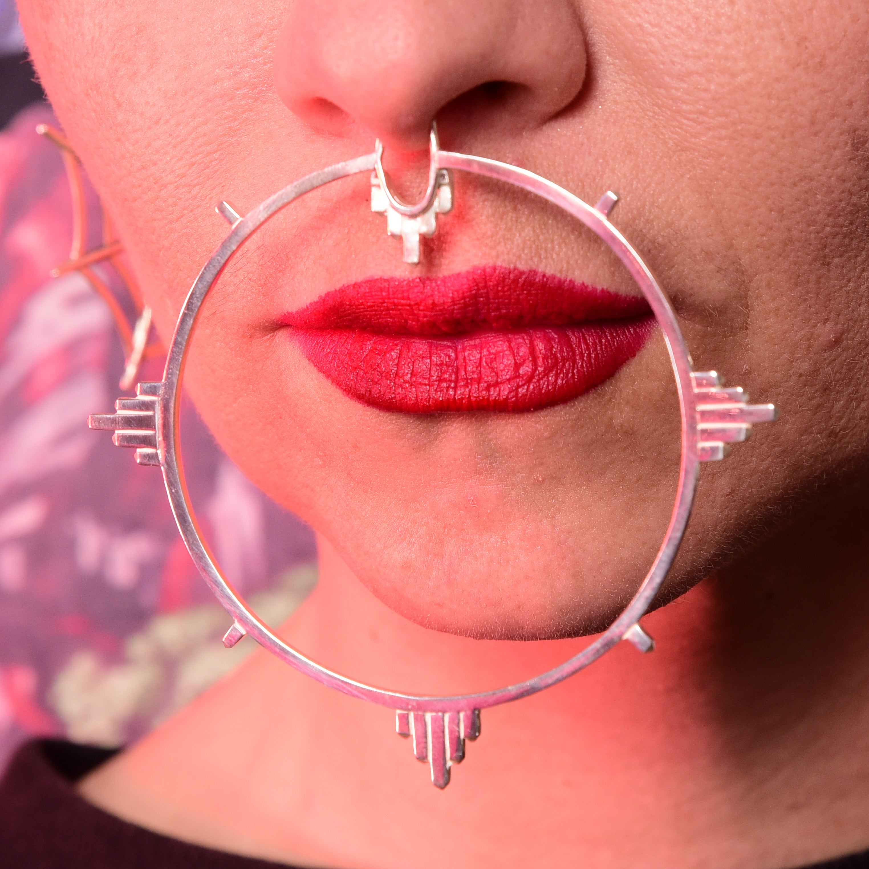 Big Celestial Hoop Septum Ring