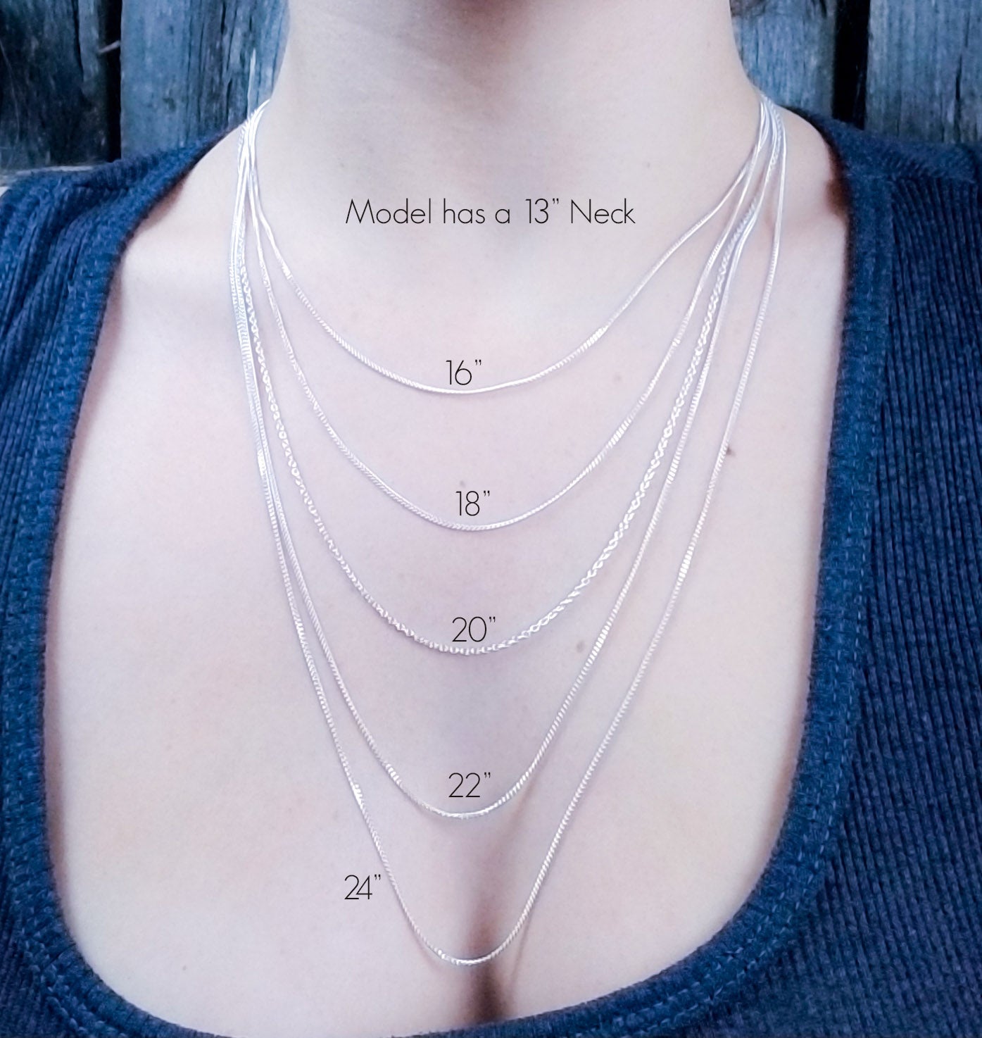 Wide 4.3mm Faceted Flat Curb Chain Necklace in Sterling Silver