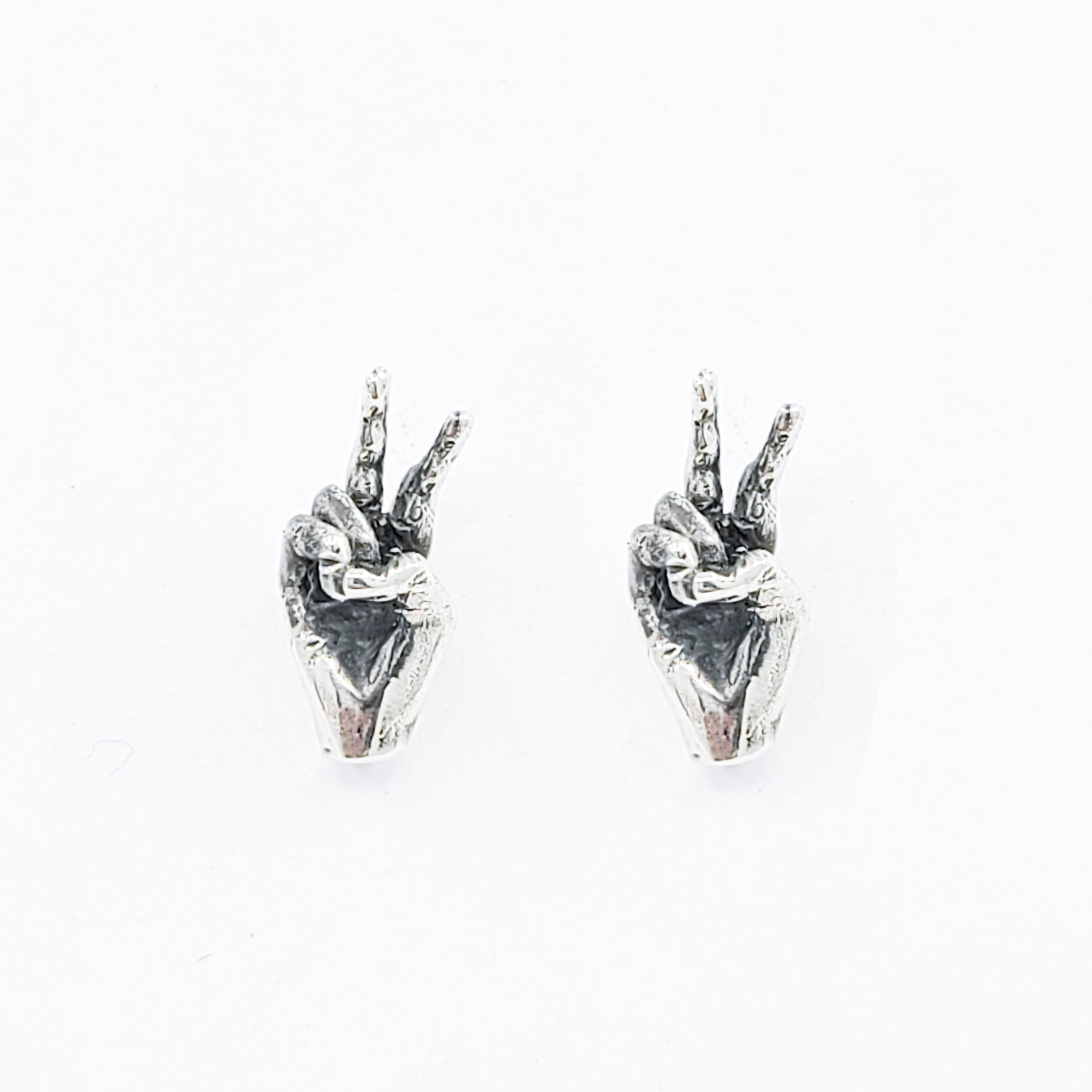 Peace Sign Earrings - Stand with Ukraine