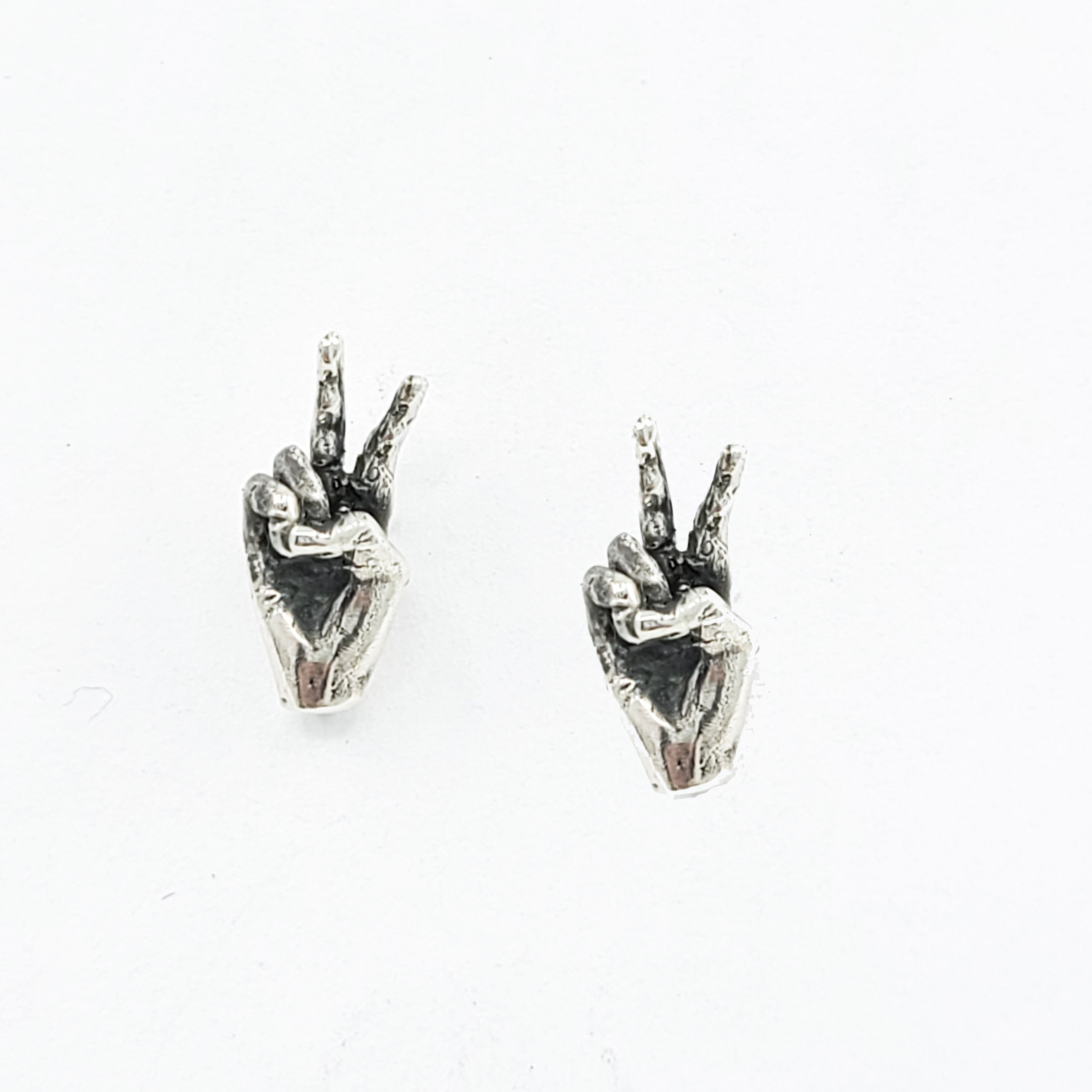 Peace Sign Earrings - Stand with Ukraine
