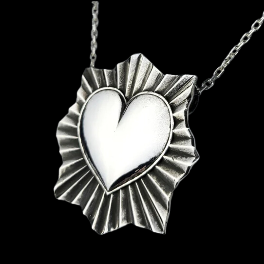 Big Sacred Heart Pendant