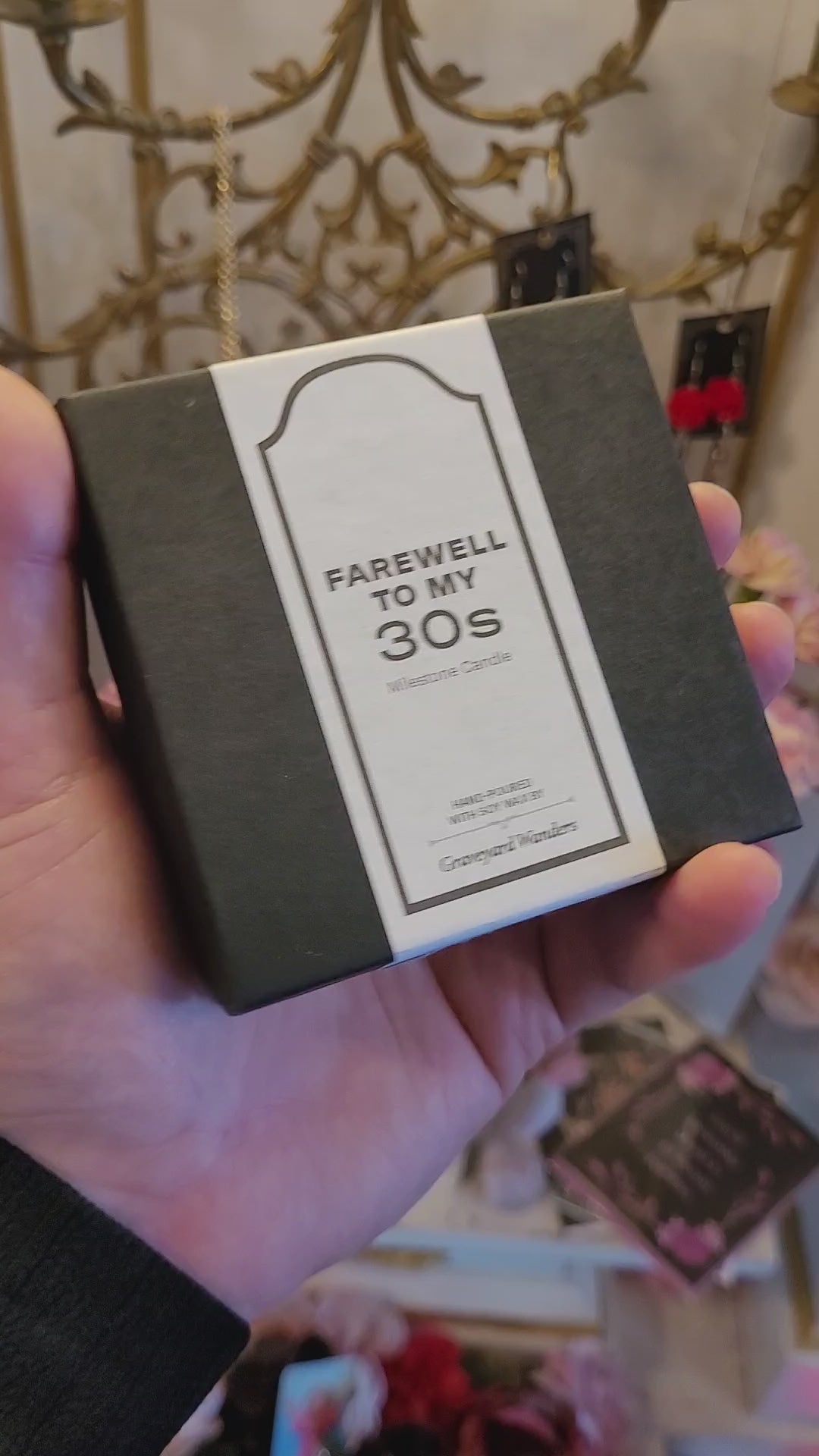 Farewell to my 30s - Candle