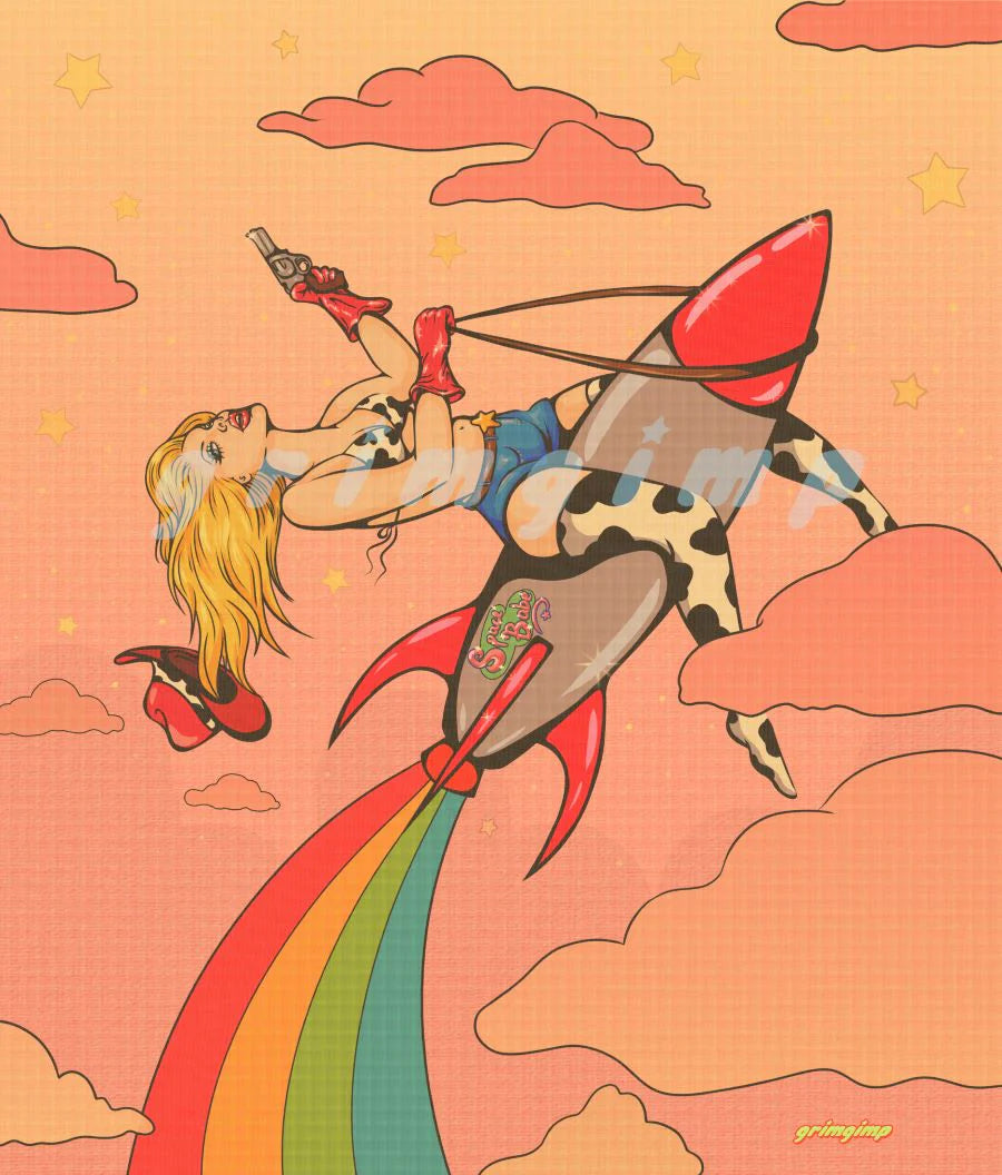Imprime - Rocket Babe - Print