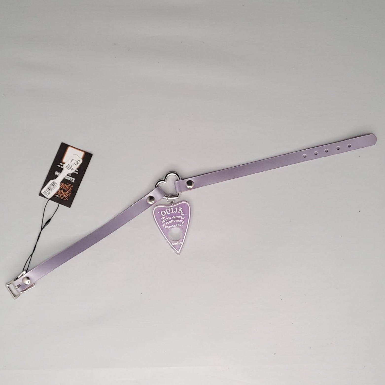 Choker - heart charm - XPCK001-C-S Medium- Thin Band + Charms VARIÉS MEDIUM