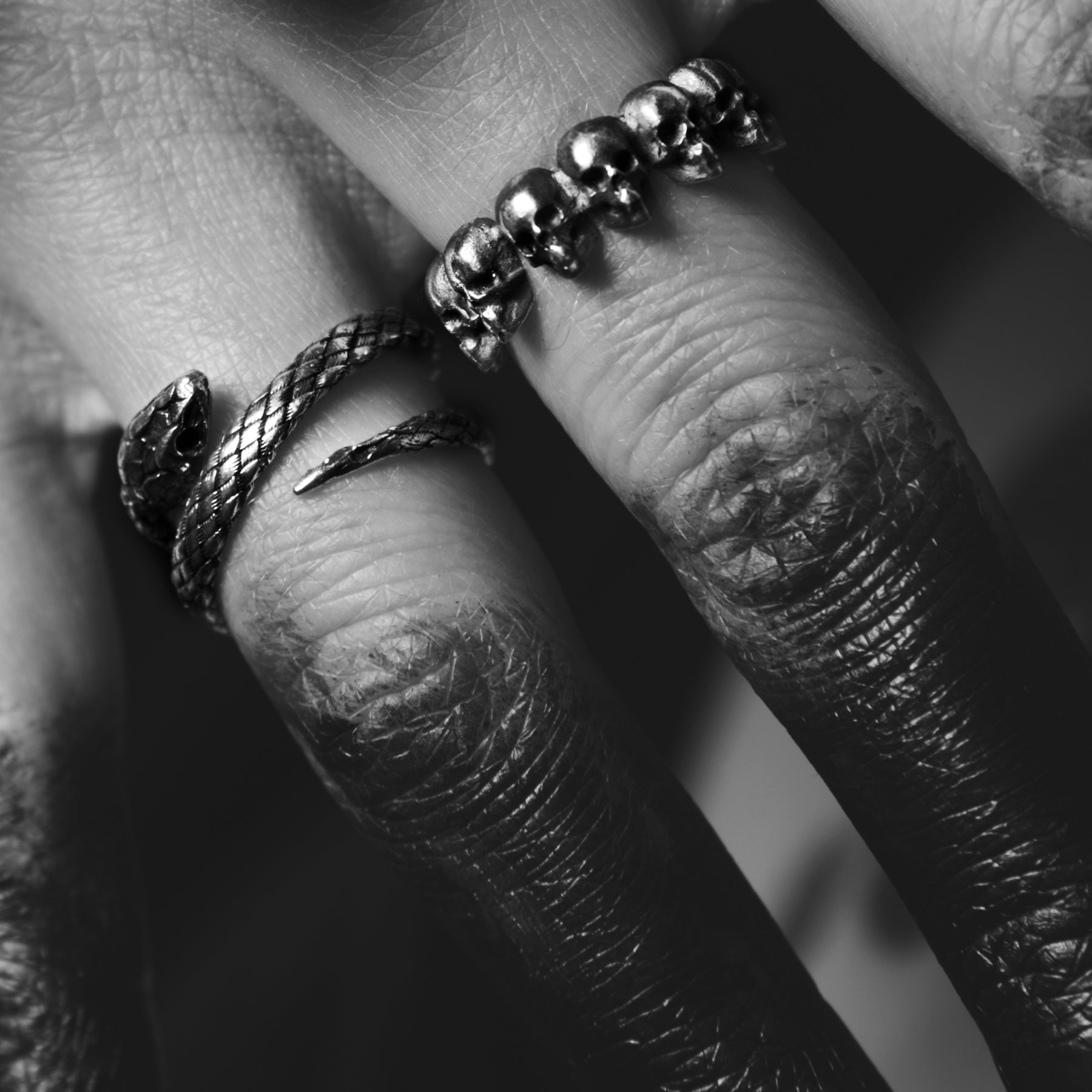 Silver Snake Ring-Ring-Inchoo Bijoux-Inchoo Bijoux