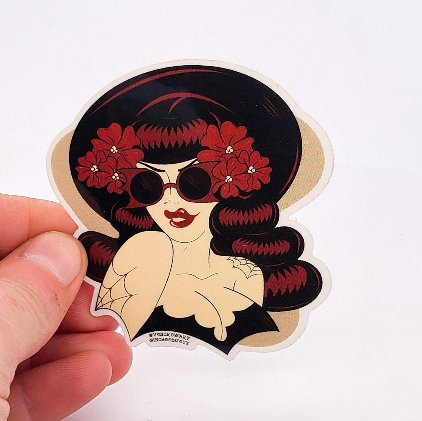 Mathilda Pin Up Sticker