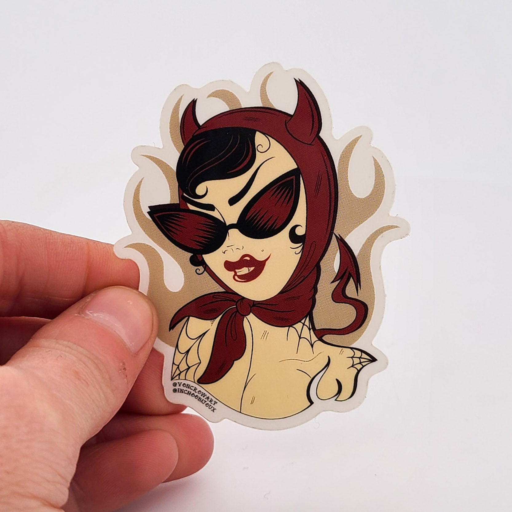Tiffany Pin Up Sticker