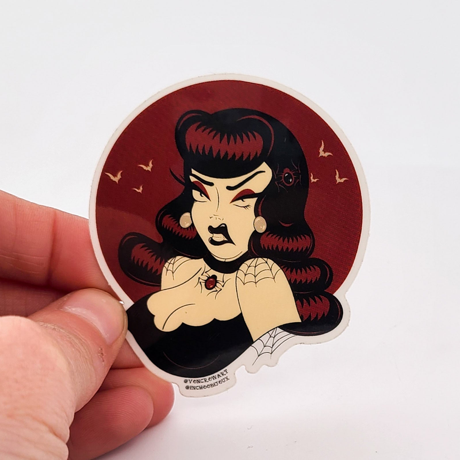 Katherine Pin Up Sticker