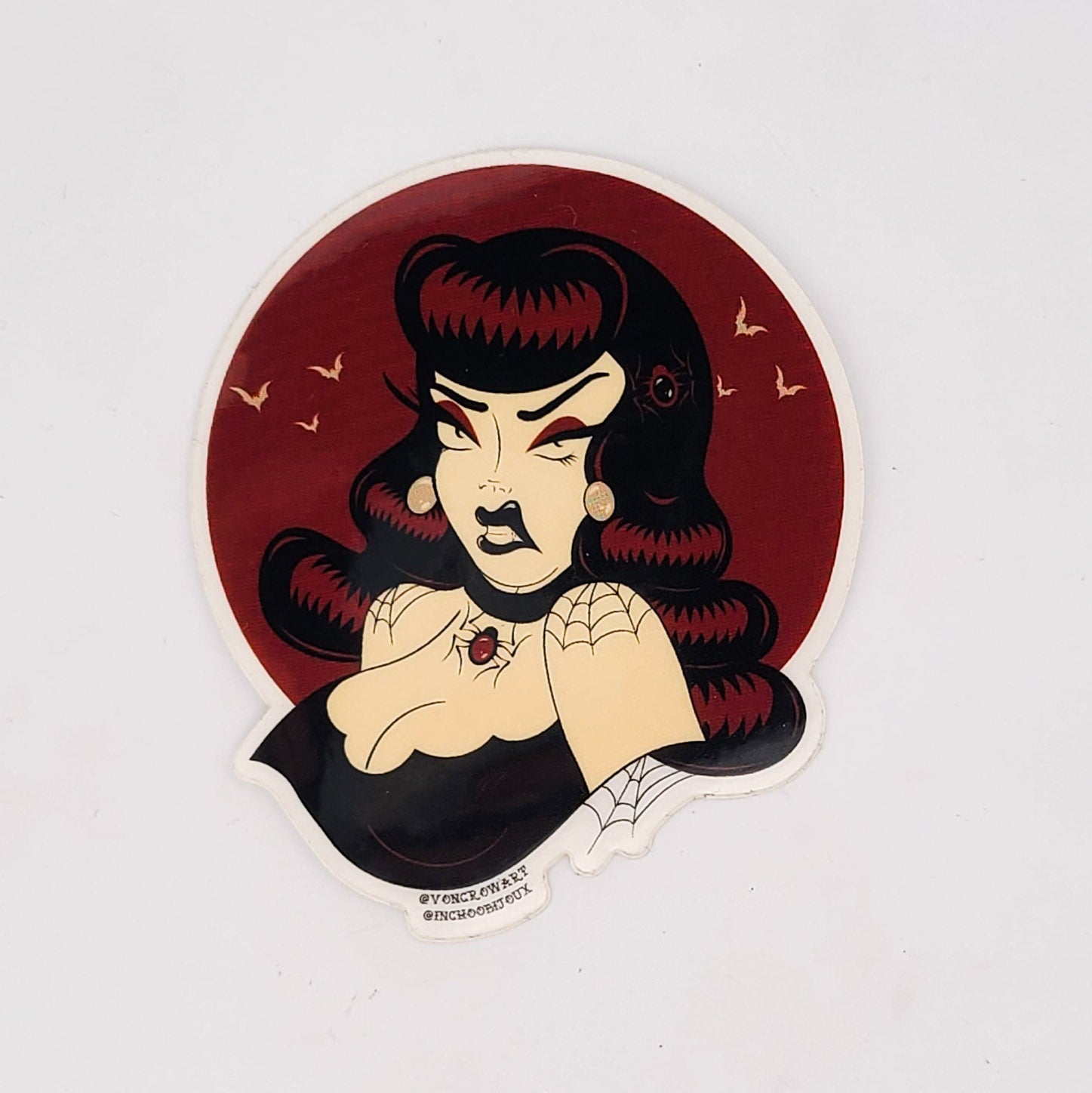 Katherine Pin Up Sticker